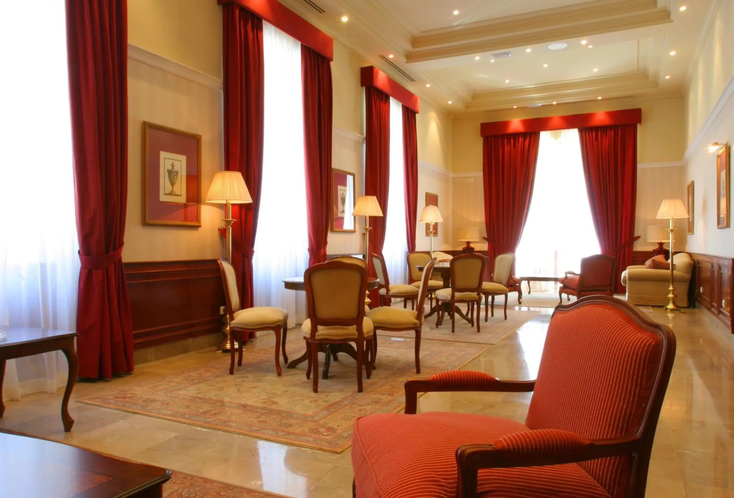 Living room, Seating Area in Arcea Gran Hotel Pelayo