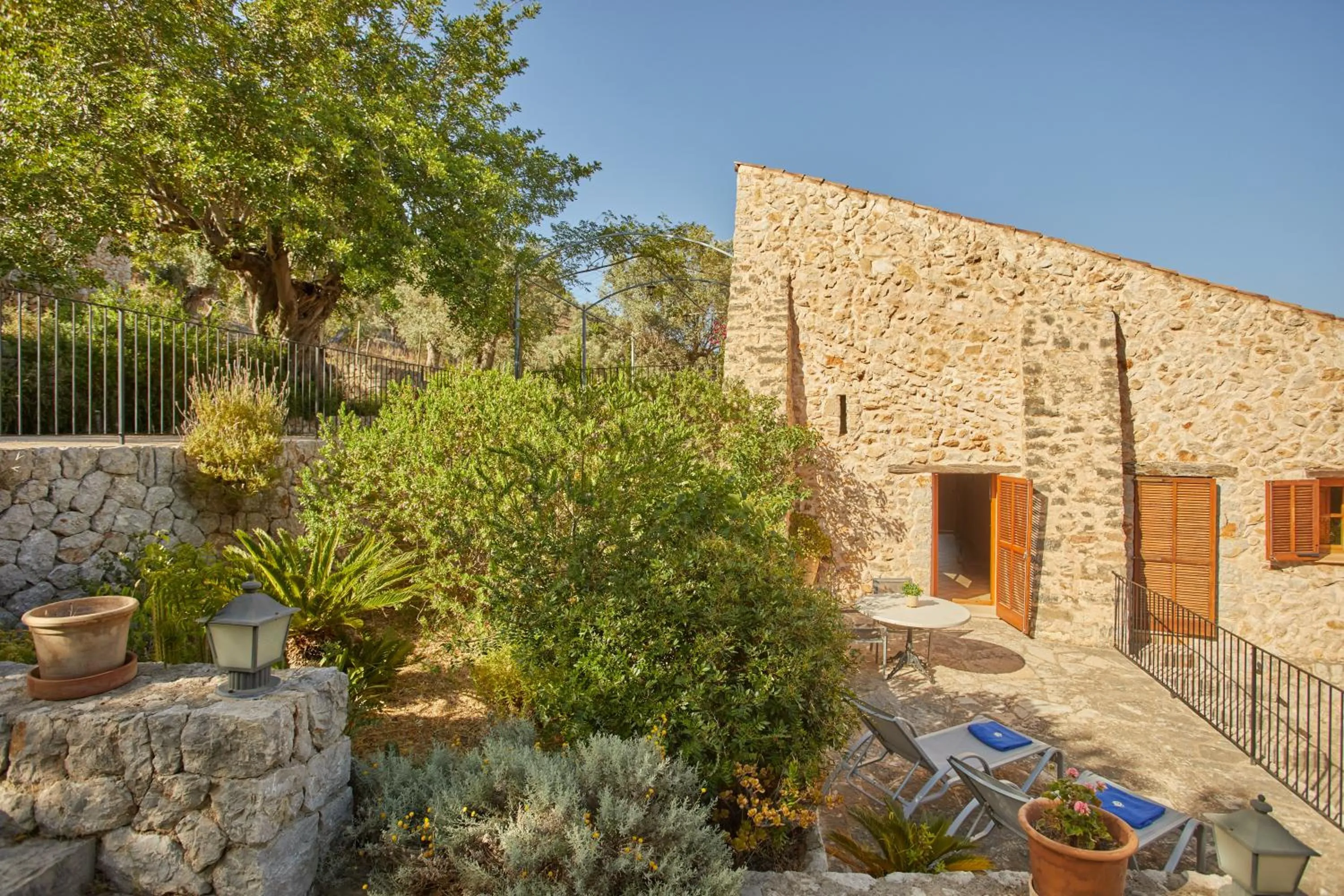 Balcony/Terrace in Agroturismo Alquería Blanca