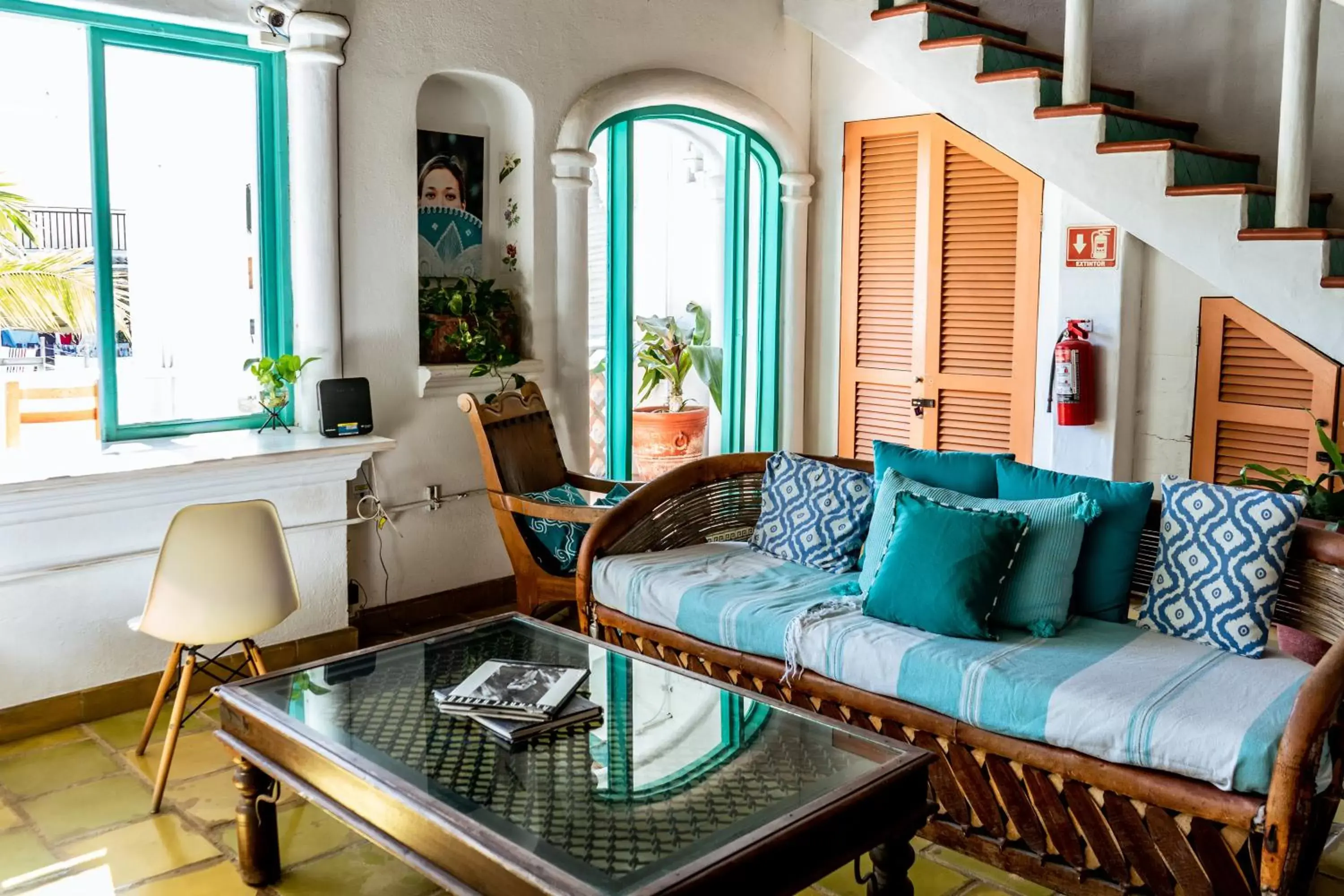 Living room, Seating Area in Sayulita Central Hotel