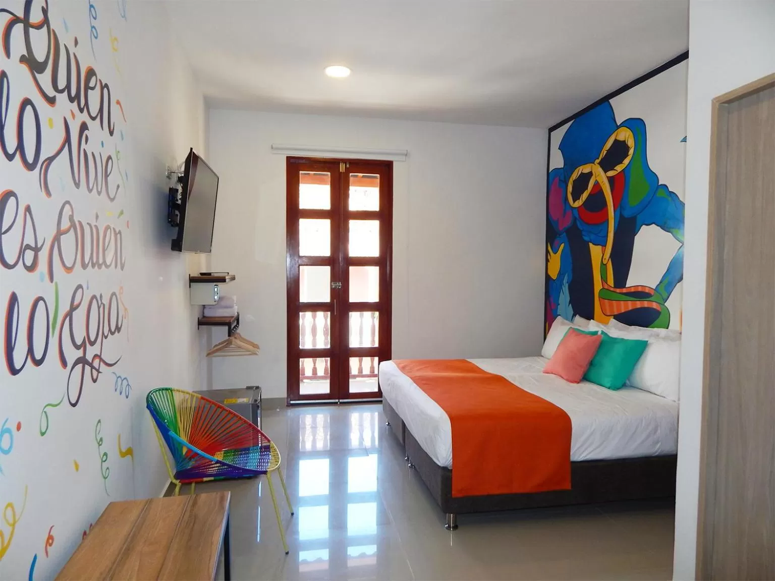 Photo of the whole room, Bed in ETHNIC Thematic Hotel