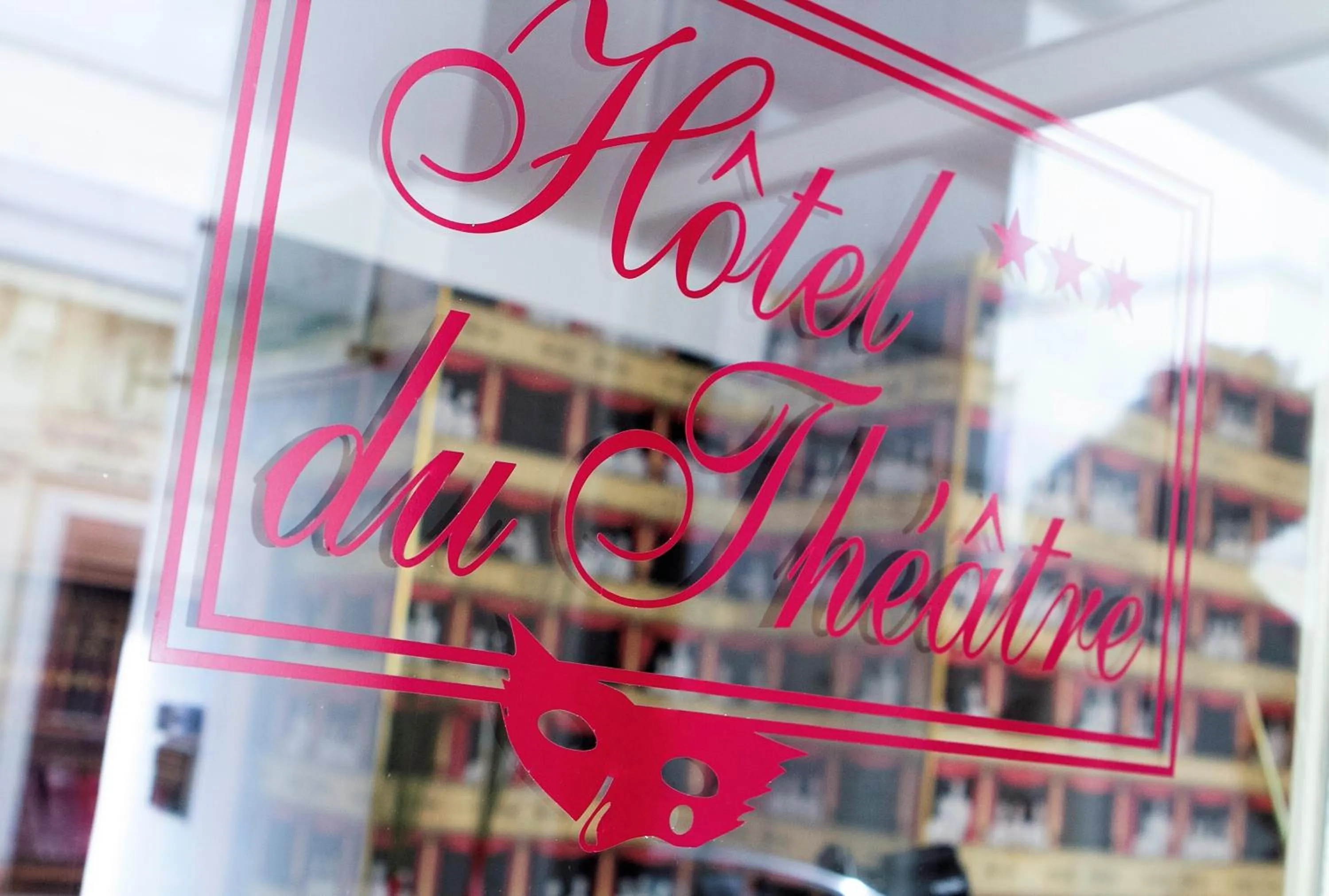 Facade/entrance in Hôtel du Théâtre by Patrick Hayat