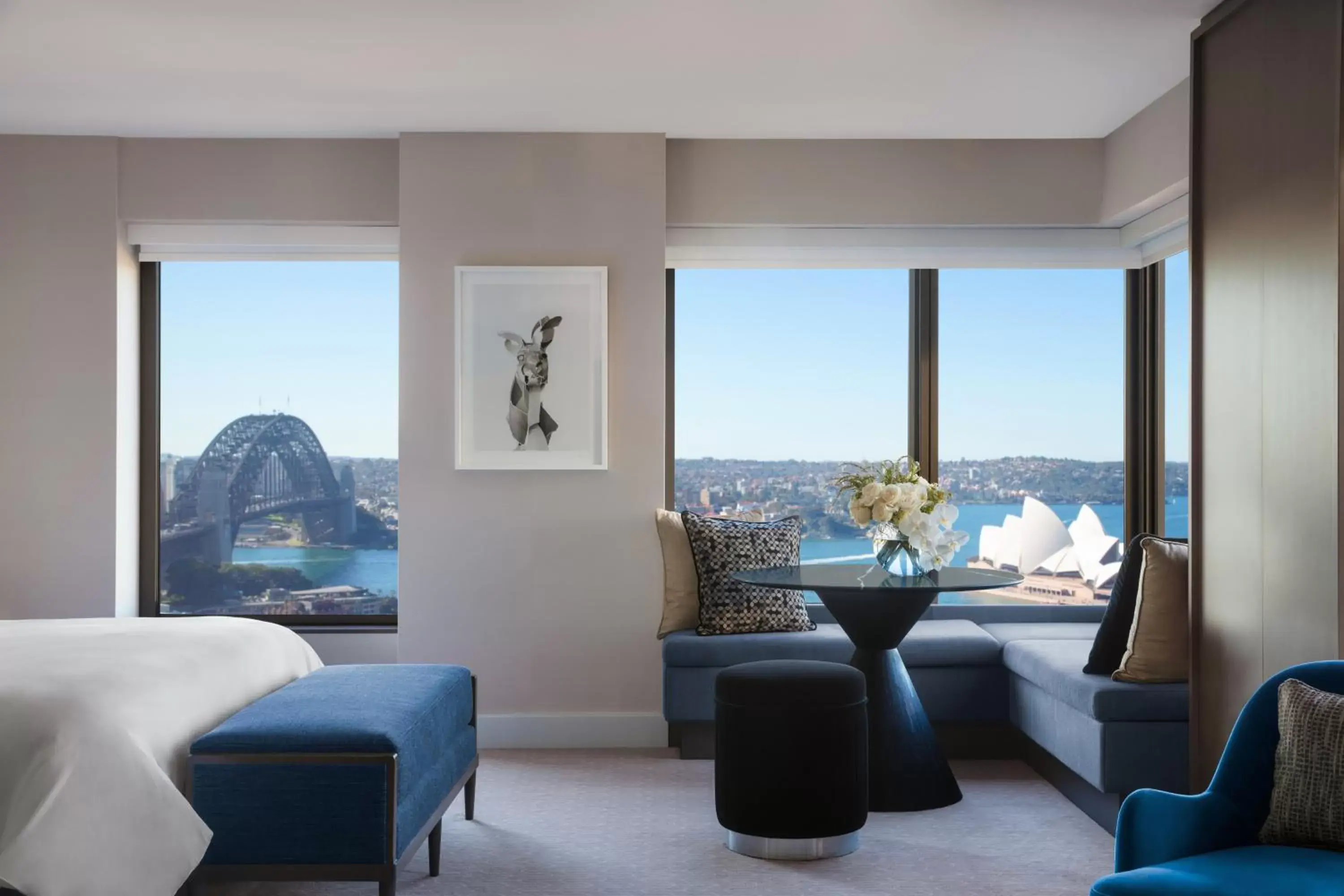 Seating area in Four Seasons Hotel Sydney