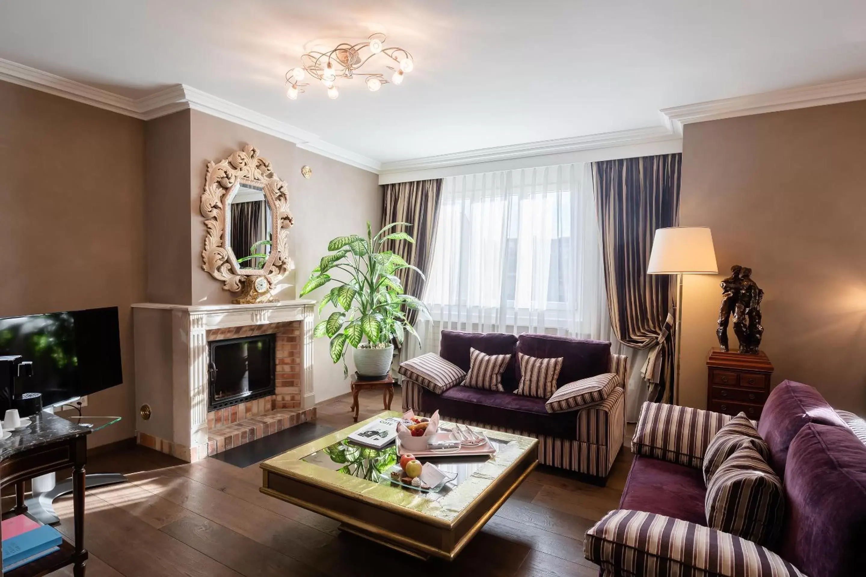 Living room, Seating Area in Hôtel de la Cigogne