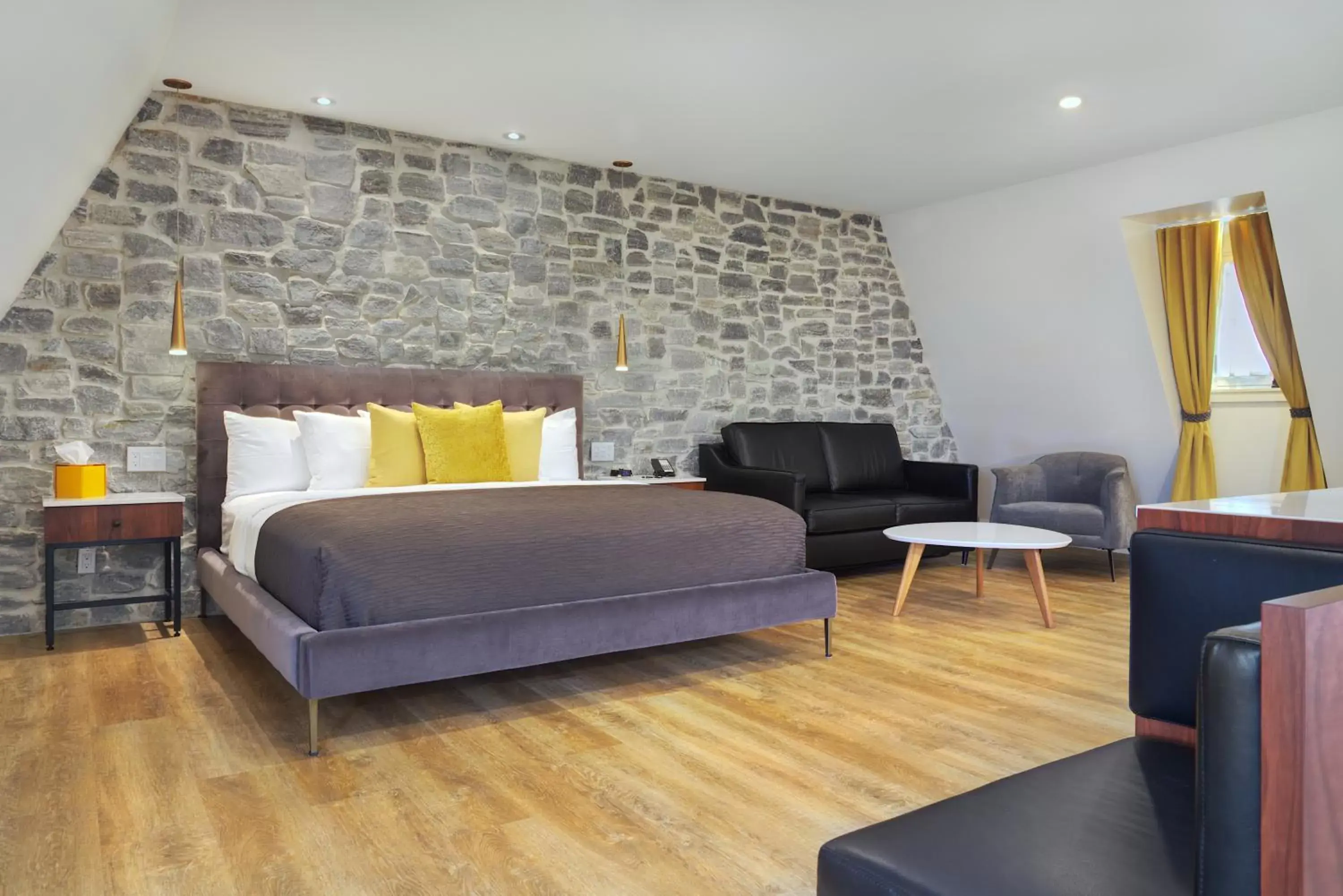 Living room, Seating Area in Hotel Manoir D'Auteuil