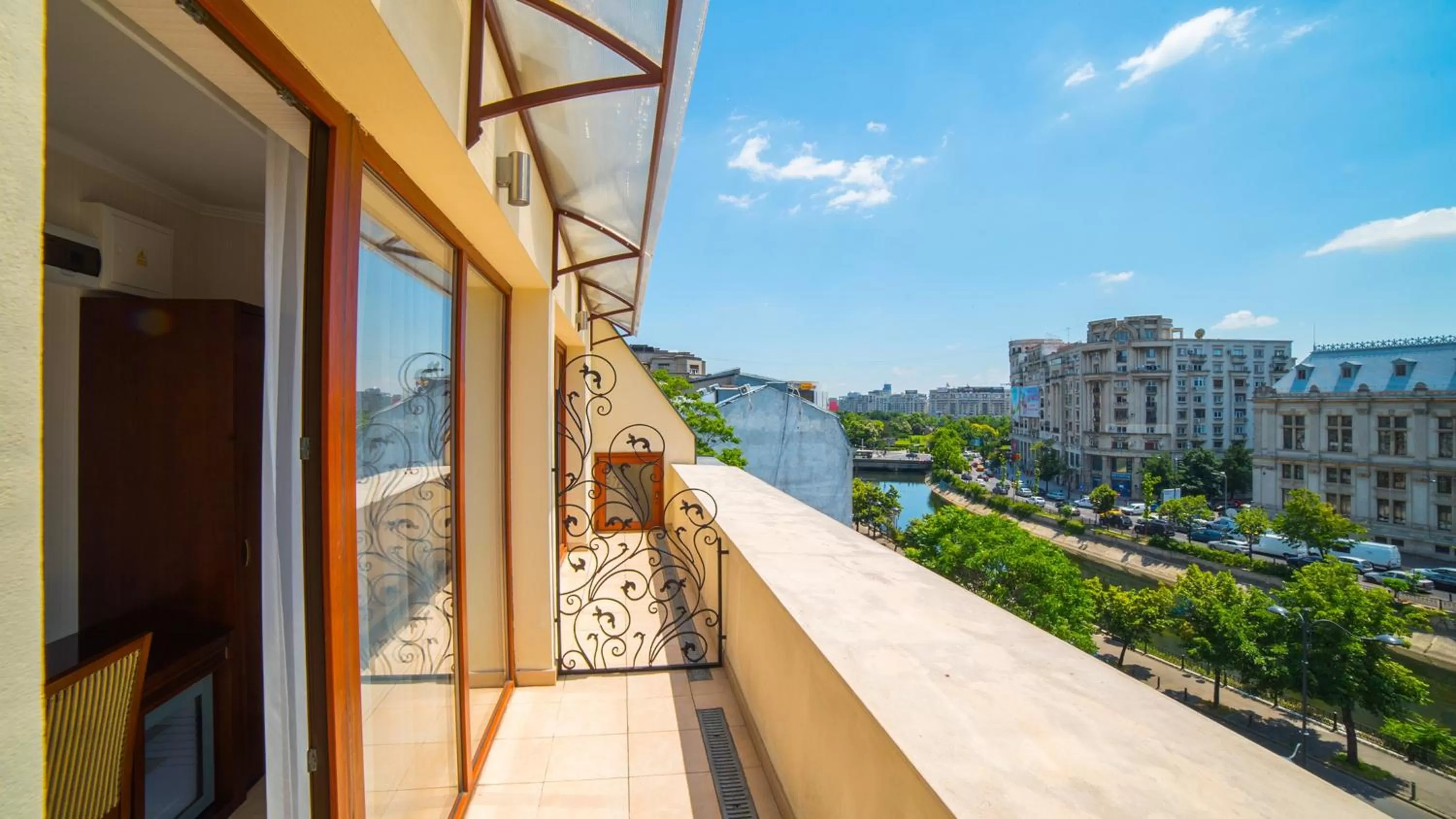 City view in Concorde Old Bucharest Hotel