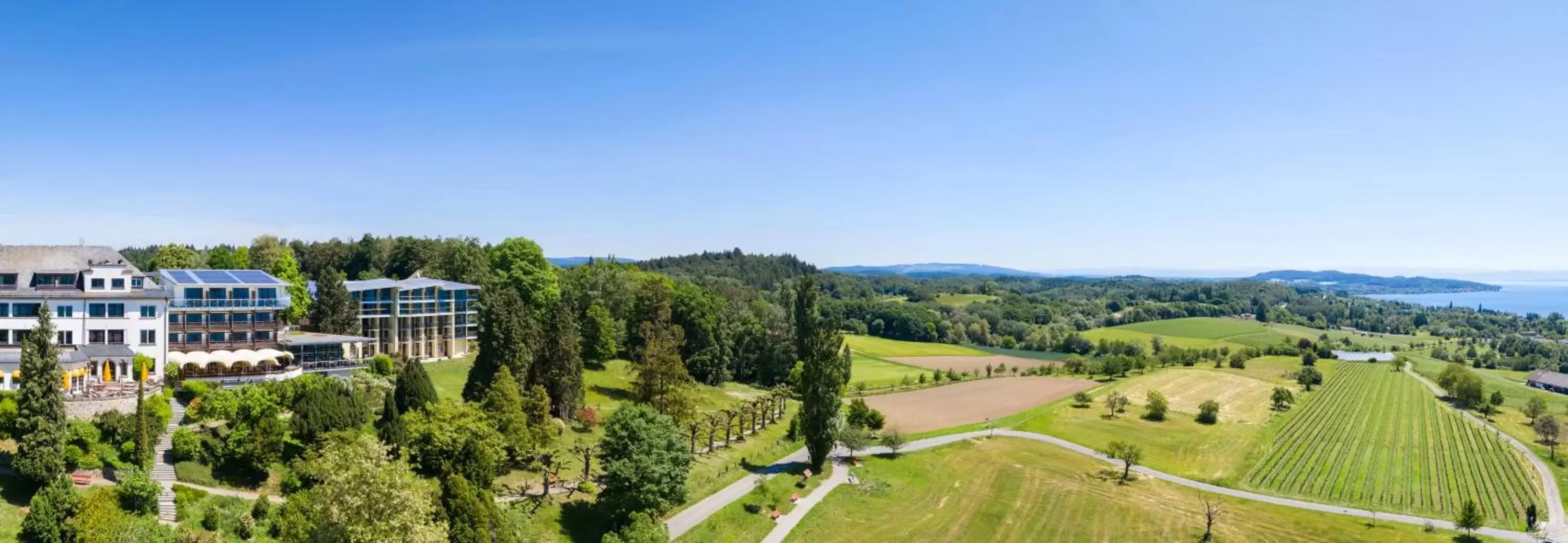 Bird's eye view in Parkhotel St.Leonhard