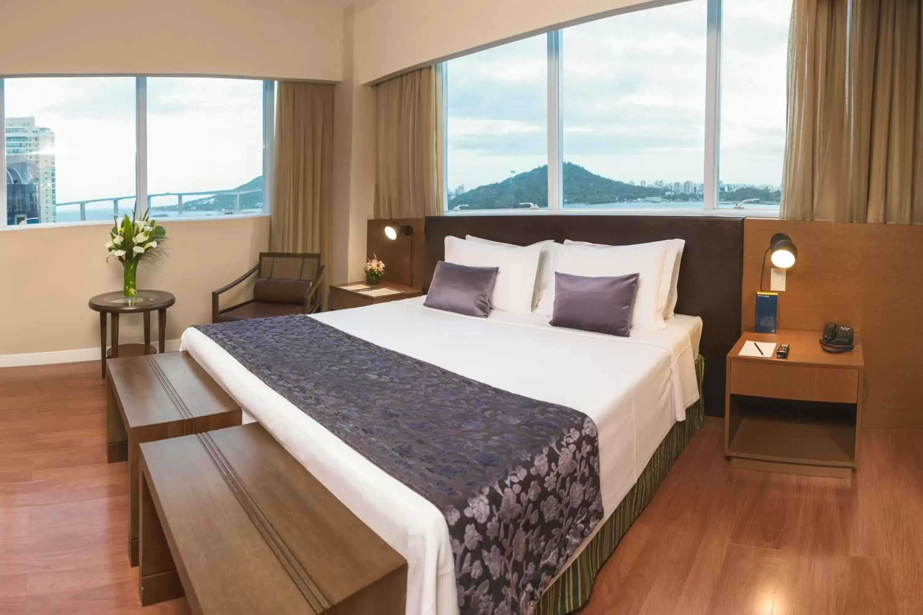 Bed in Golden Tulip Porto Vitória Bed in Golden Tulip Porto Vitória