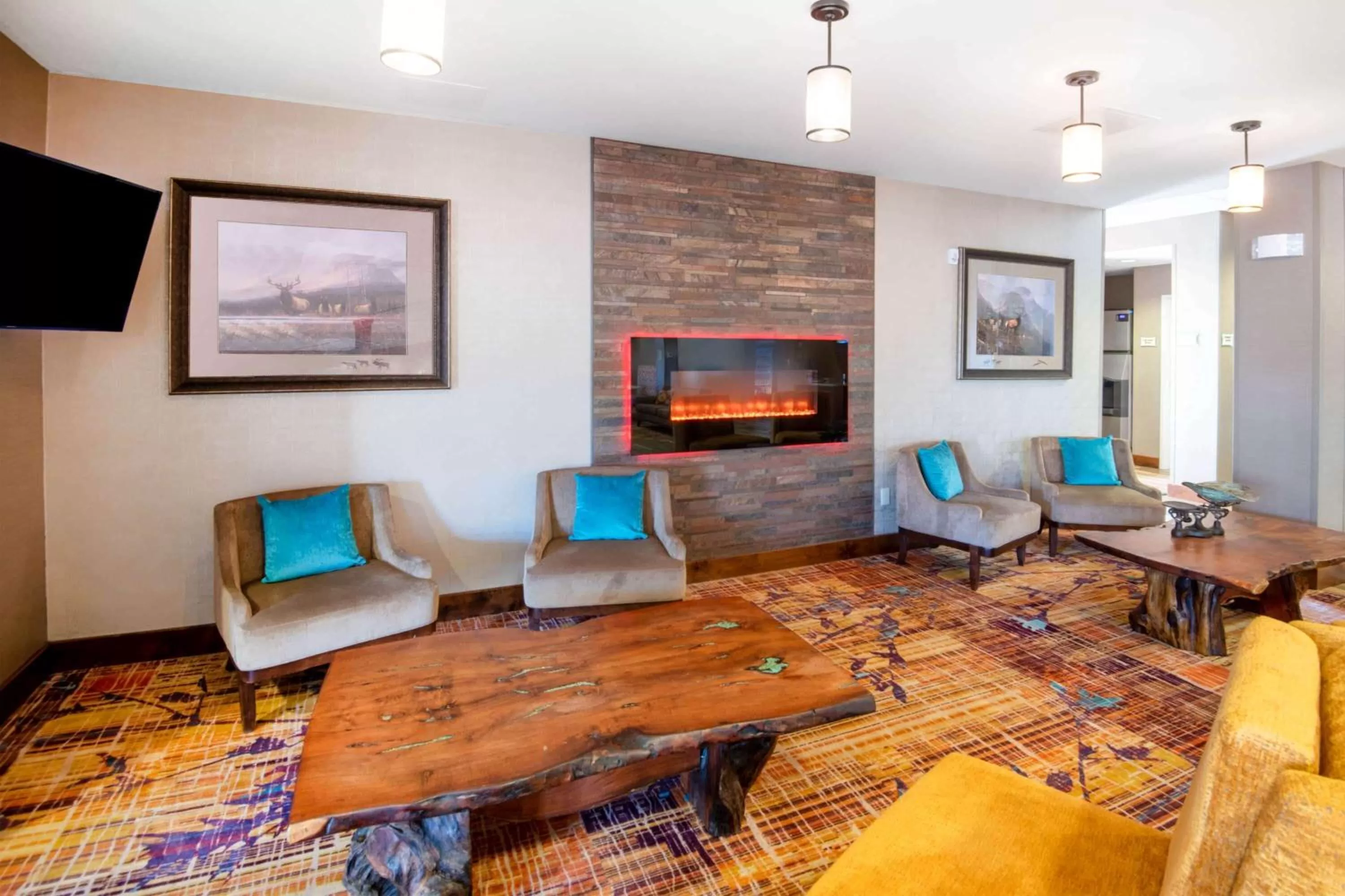 Lobby or reception in La Quinta by Wyndham Durango