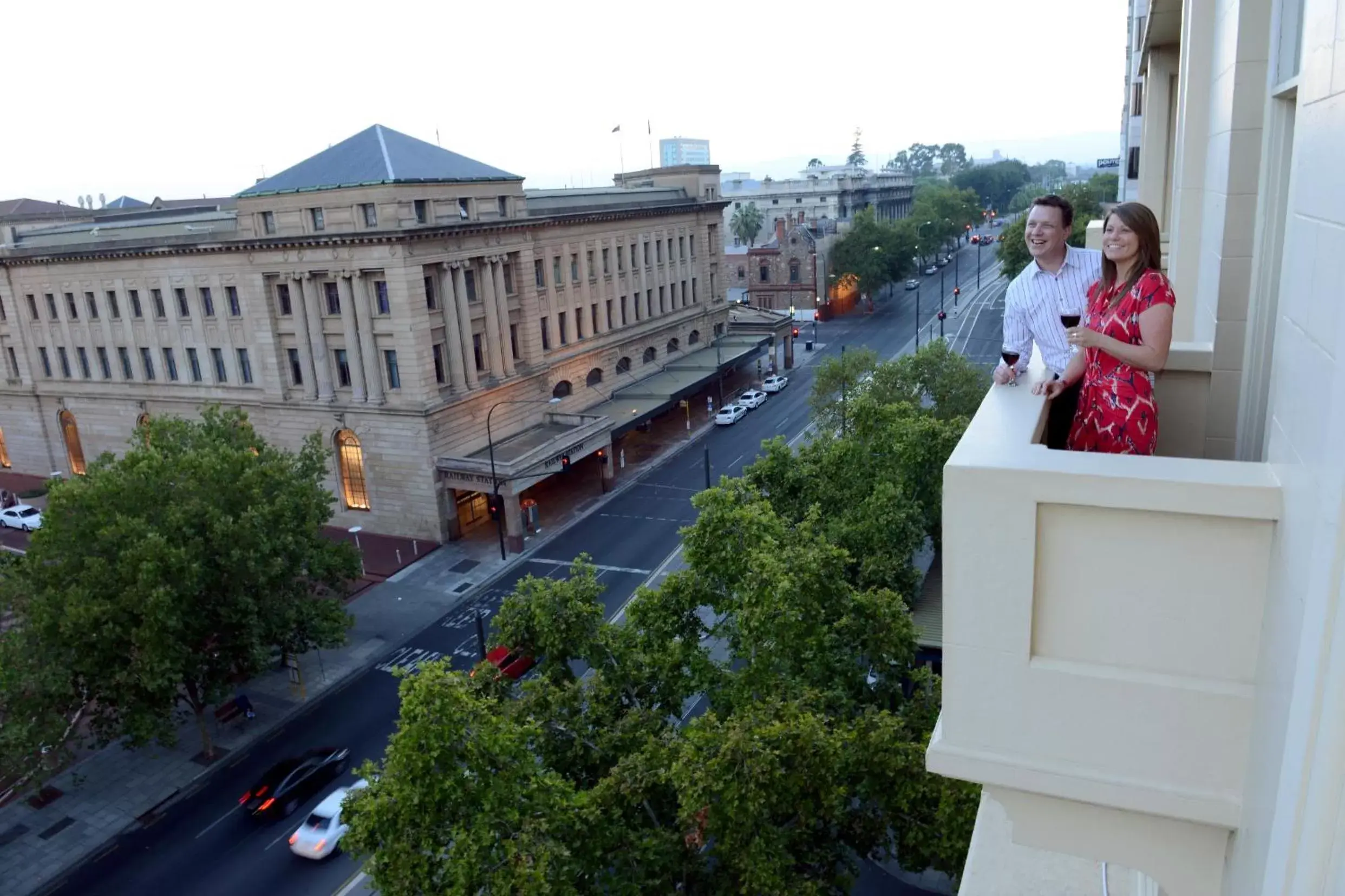 Balcony/Terrace in Grosvenor Hotel Adelaide