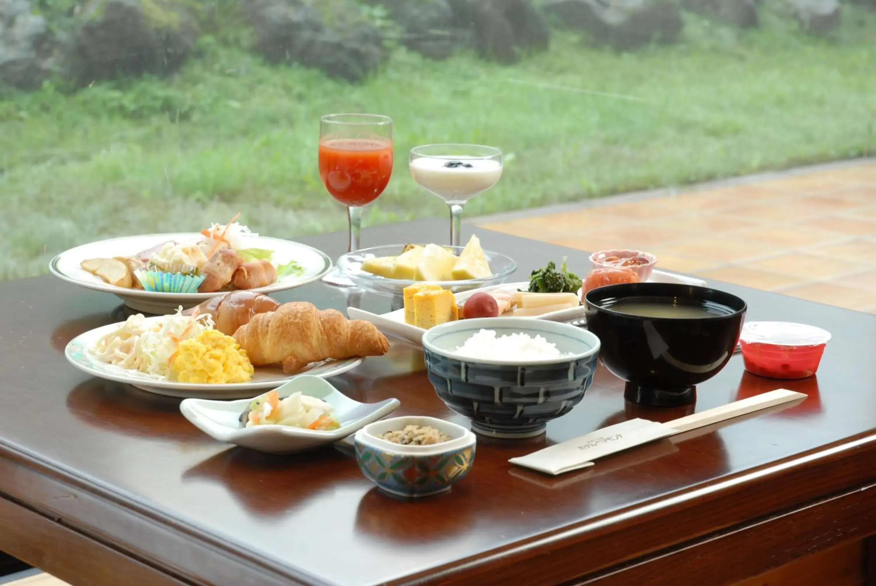 Breakfast in Asahidake Onsen Hotel Bear Monte