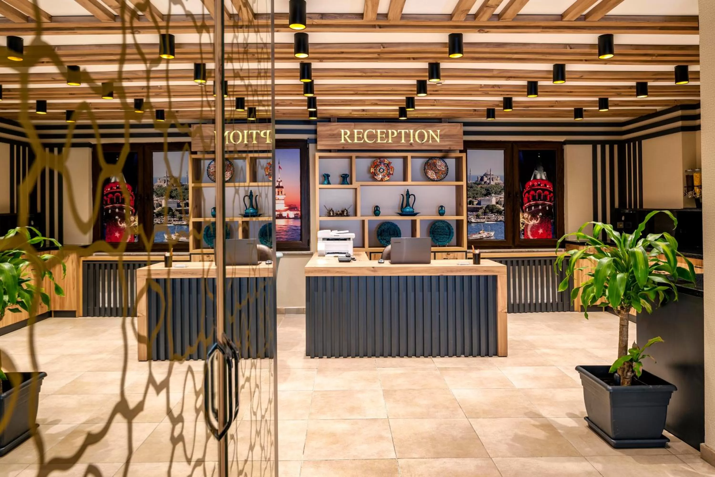 Lobby or reception in Kupeli Hotel