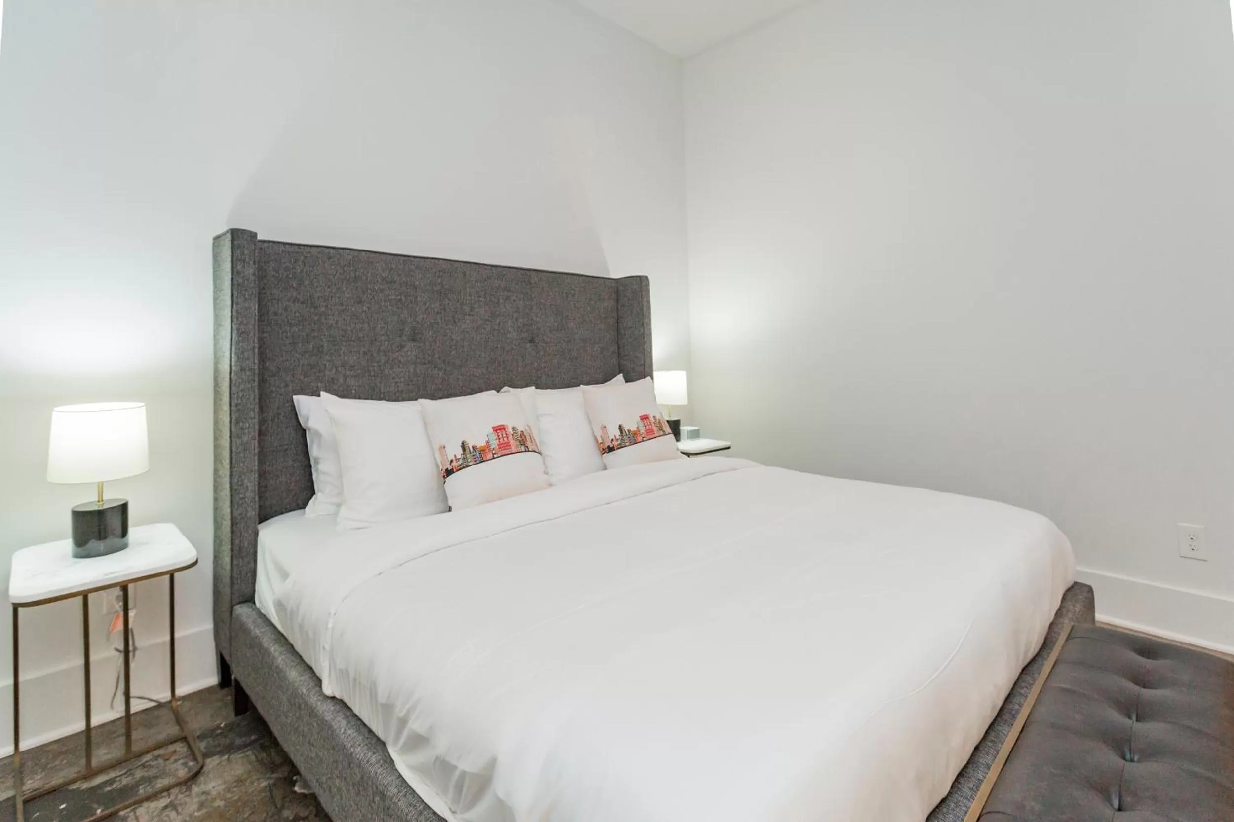 Bedroom, Bed in Mint House at The Reserve - Nashville