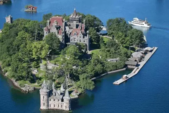 Nearby landmark, Bird's-eye View in The Gananoque Inn & Spa