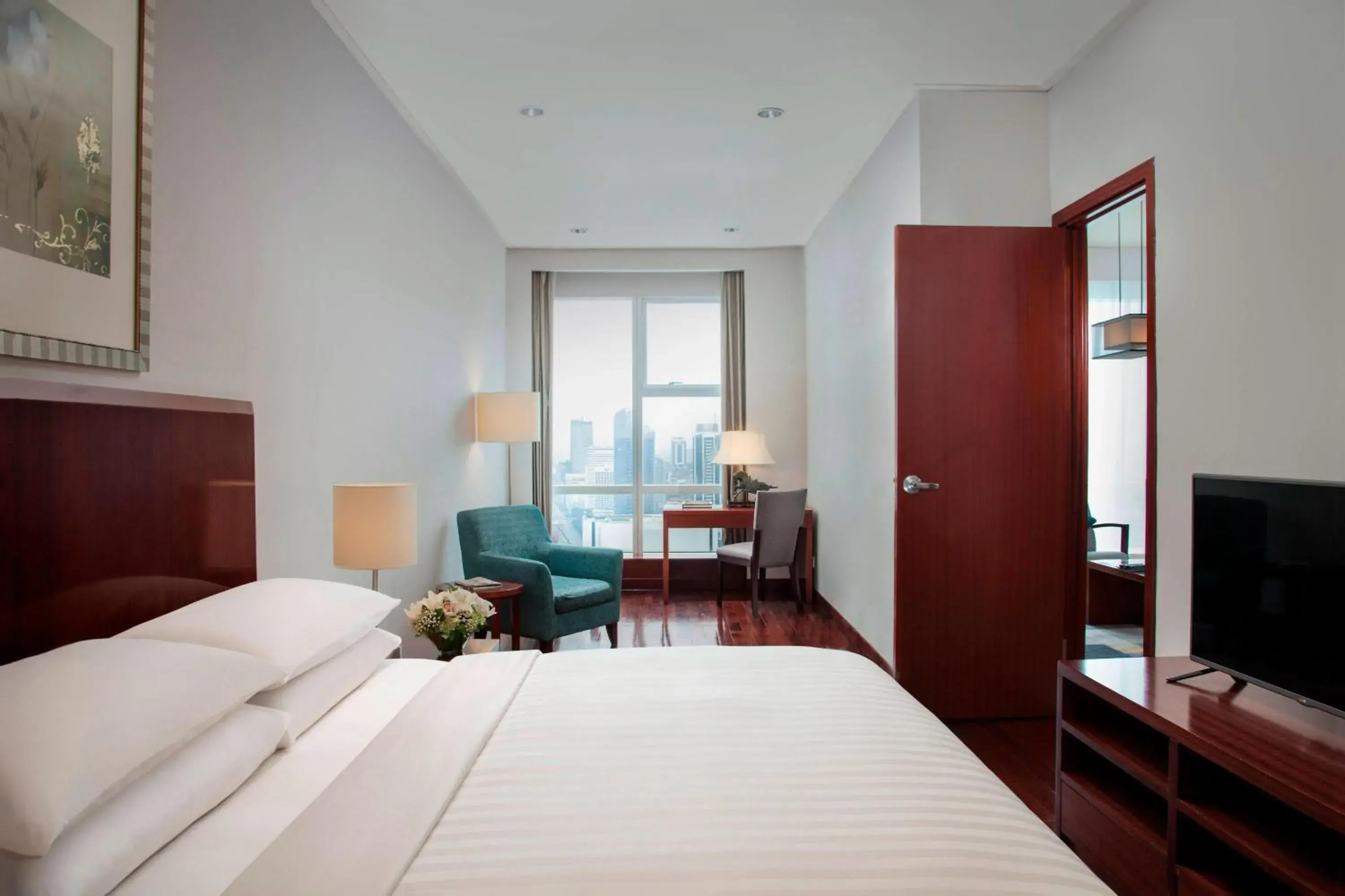 Bedroom in The Mayflower, Jakarta-Marriott Executive Apartments