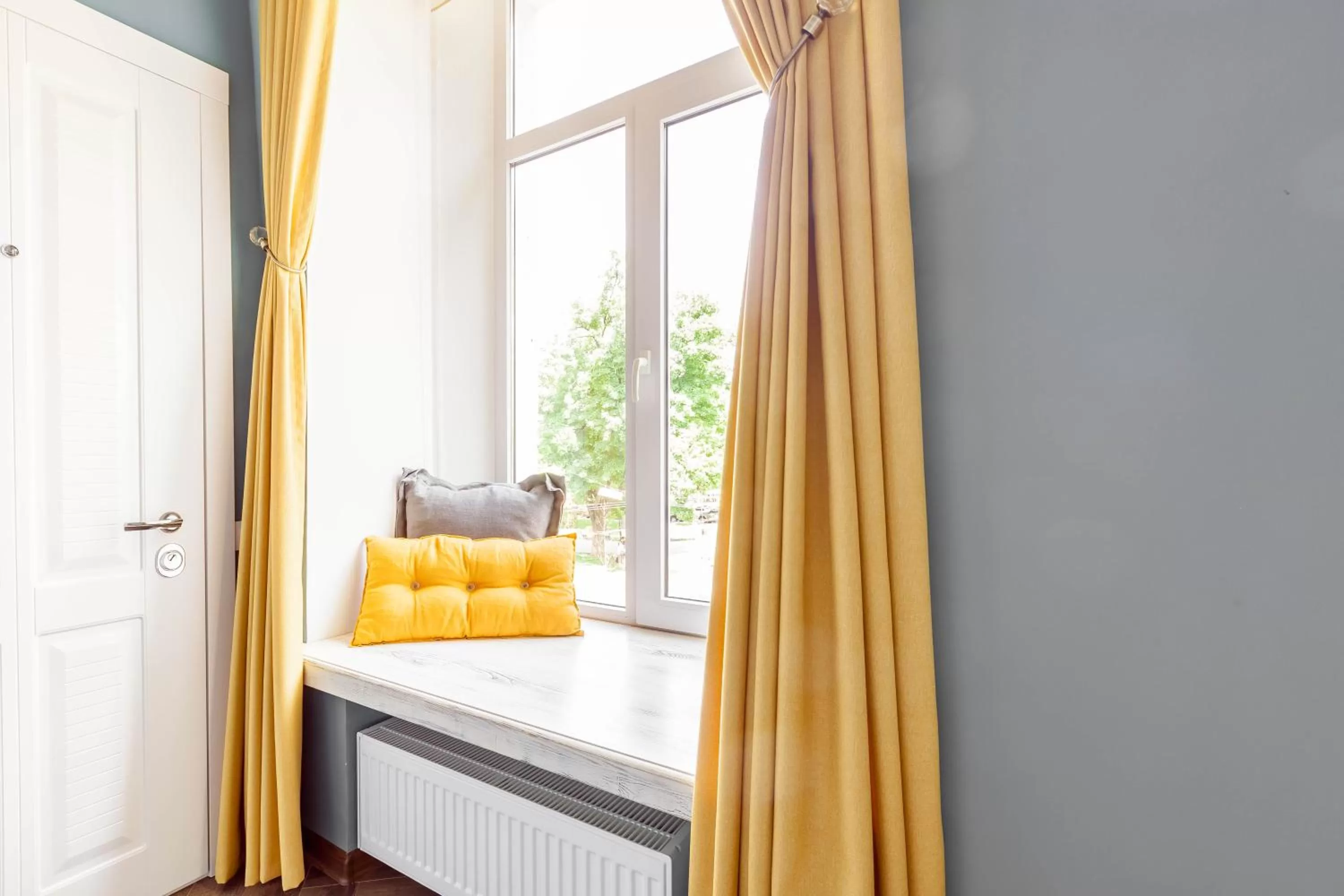 View (from property/room), Bed in Apart Hotel Michelle