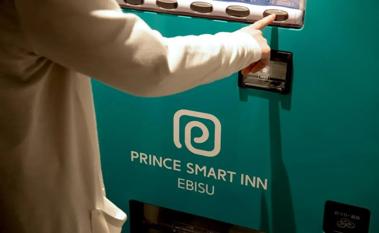 vending machine in Prince Smart Inn Ebisu