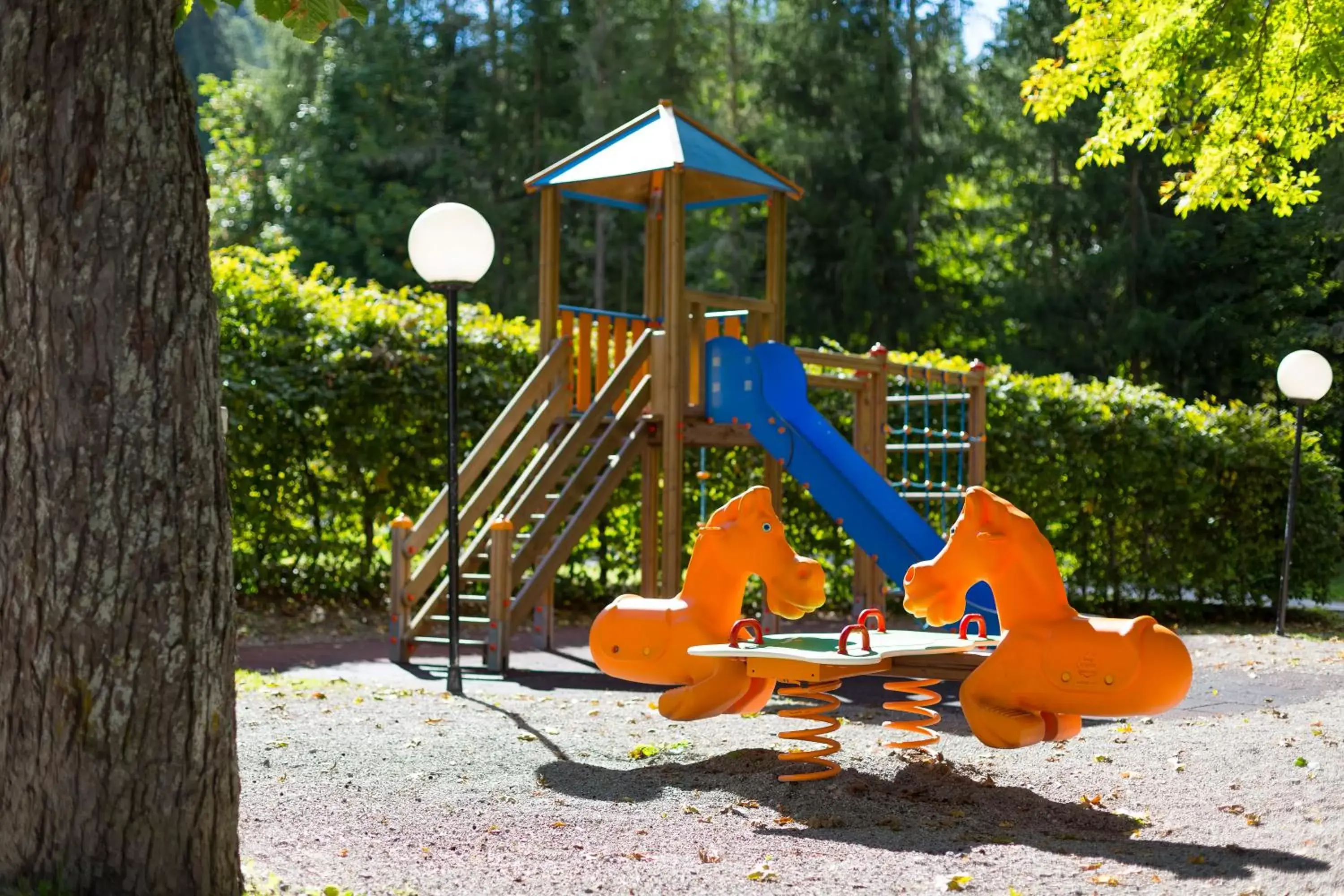 Children play ground, Children's Play Area in Alpenhotel Weitlanbrunn