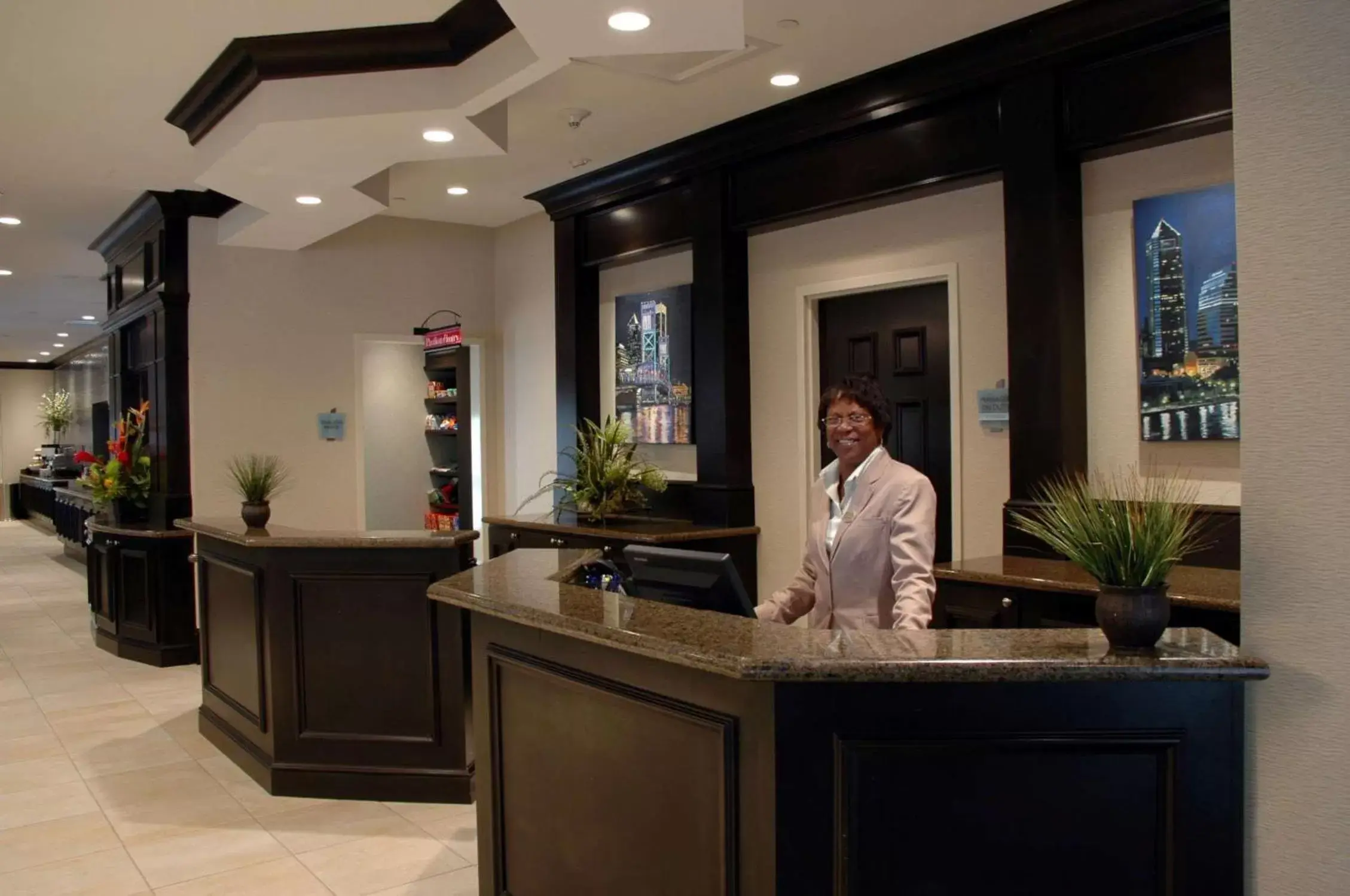 Lobby or reception, Lobby/Reception in Hilton Garden Inn Jacksonville Downtown Southbank