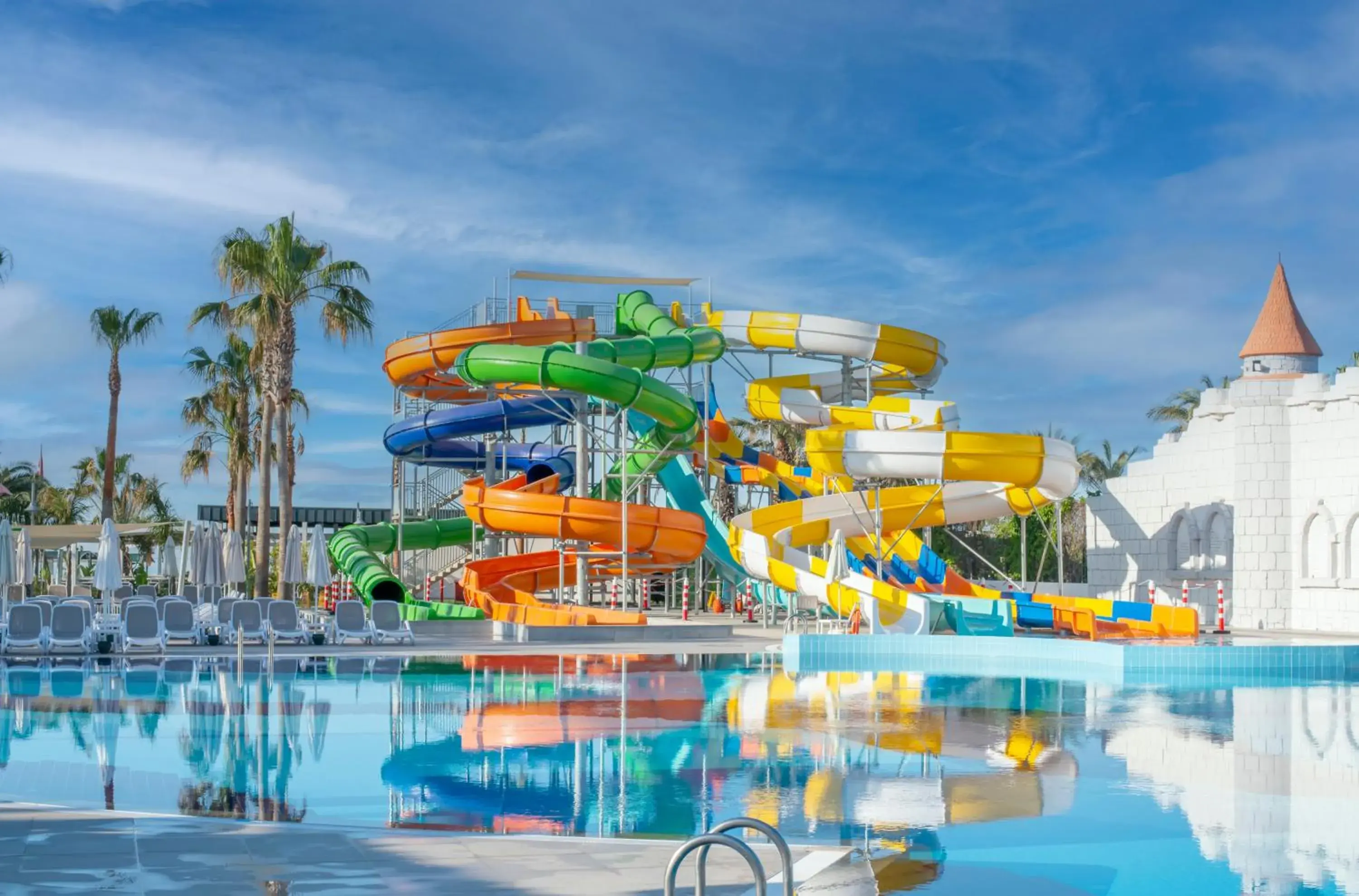 Children play ground, Water Park in Belek Beach Resort Hotel