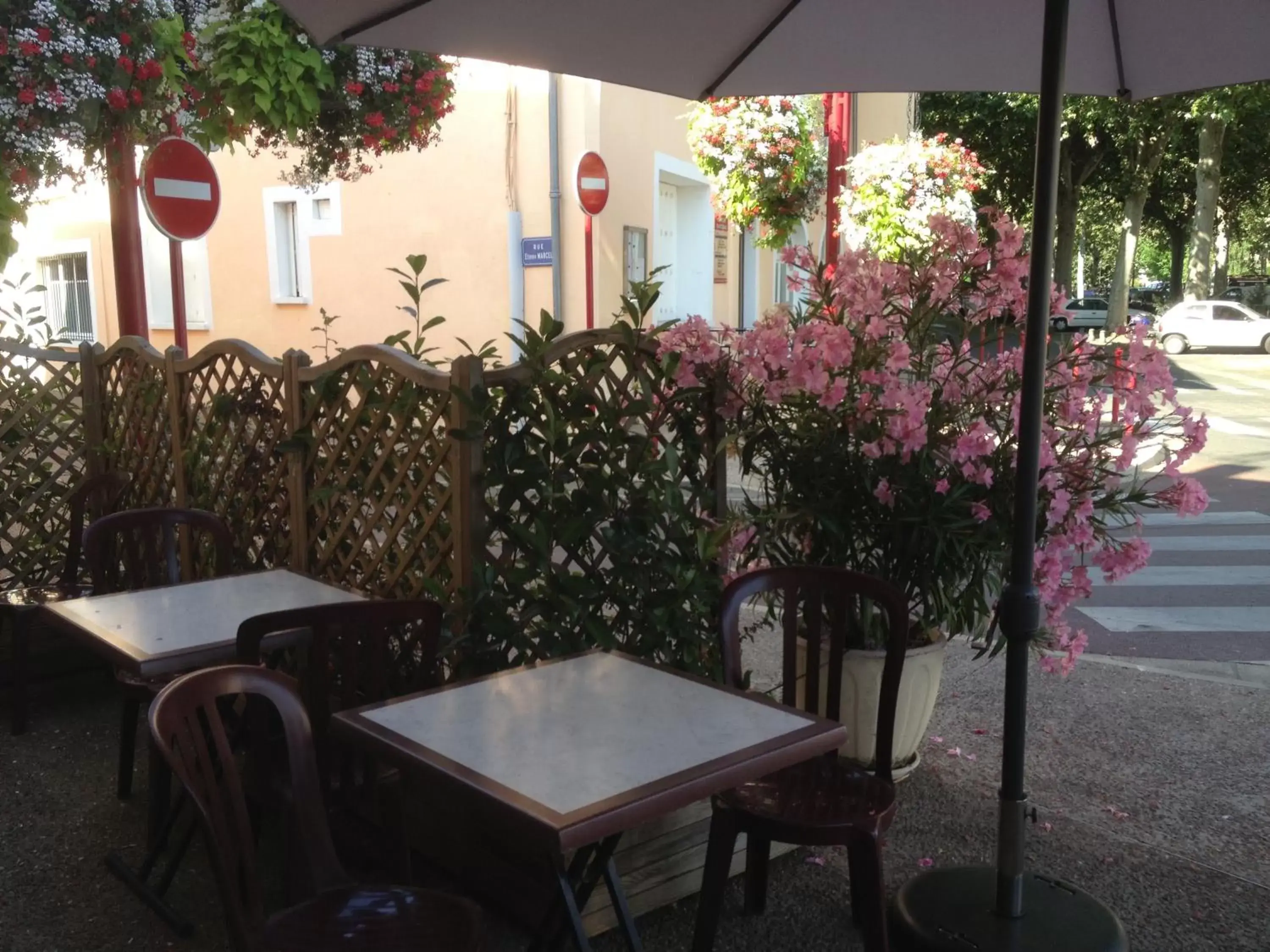 Balcony/Terrace, Restaurant/Places to Eat in Hotel des Remparts