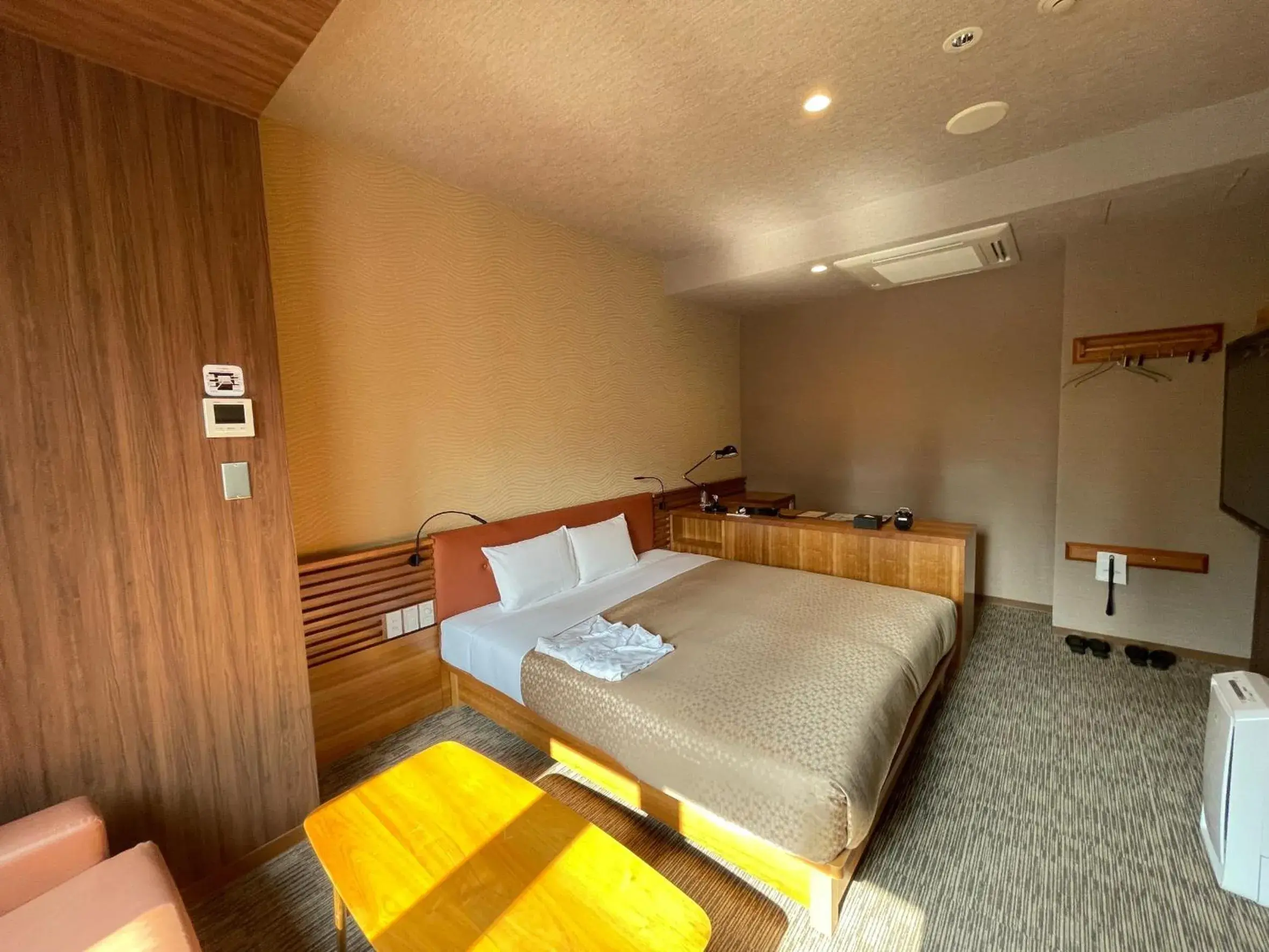 Photo of the whole room, Bed in Hotel Relief Sapporo Susukino