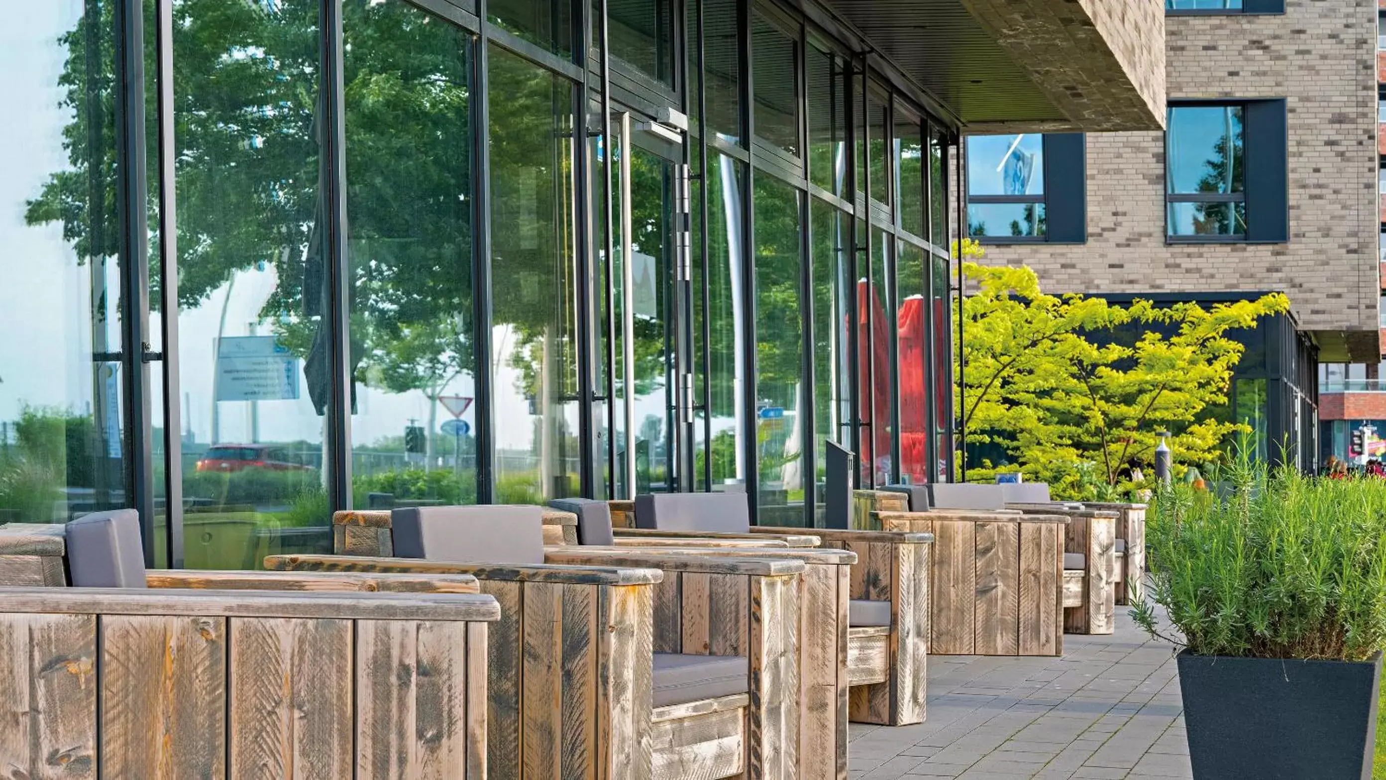 Balcony/Terrace in Styles Hotel Monheim