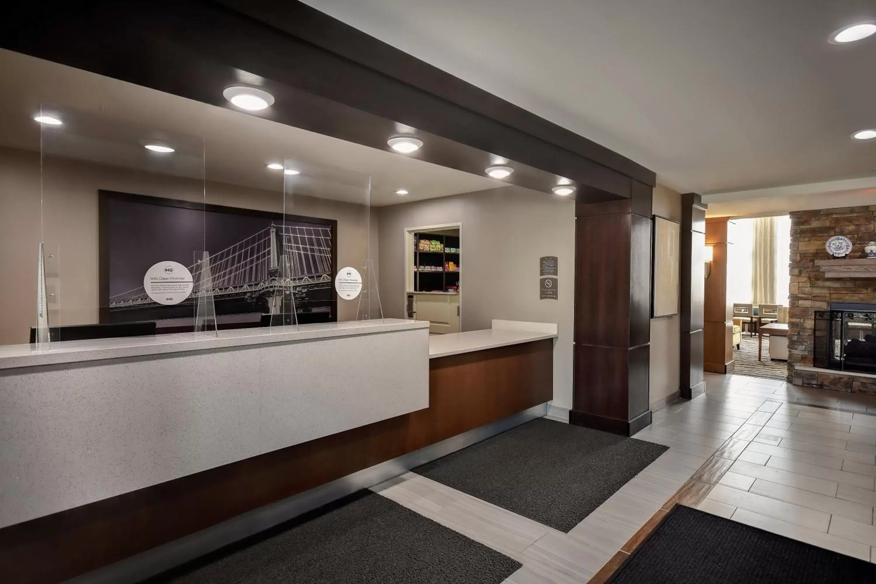 Property building, Lobby/Reception in Staybridge Suites - Holland, an IHG Hotel