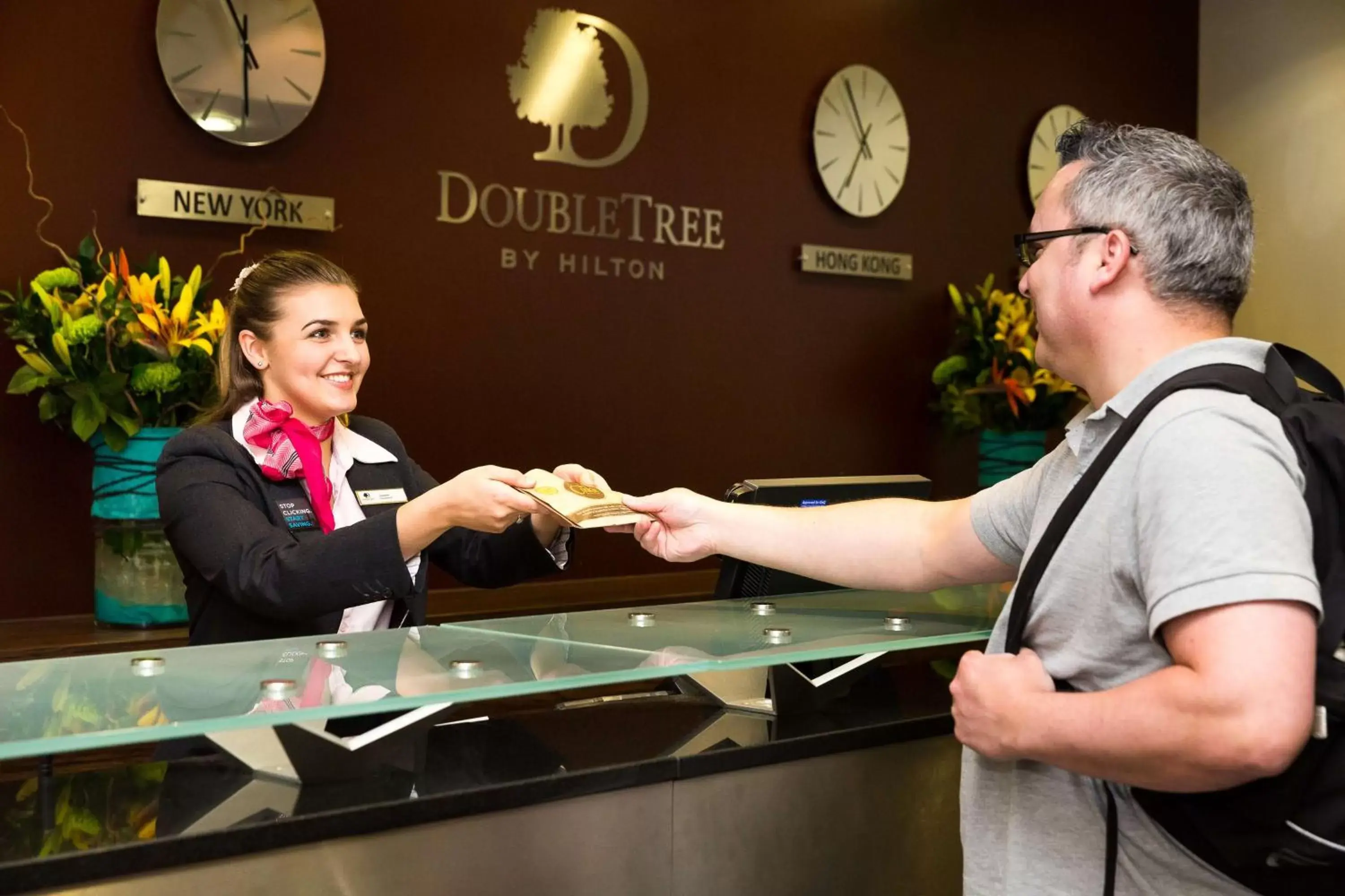 Lobby or reception in DoubleTree By Hilton Milton Keynes