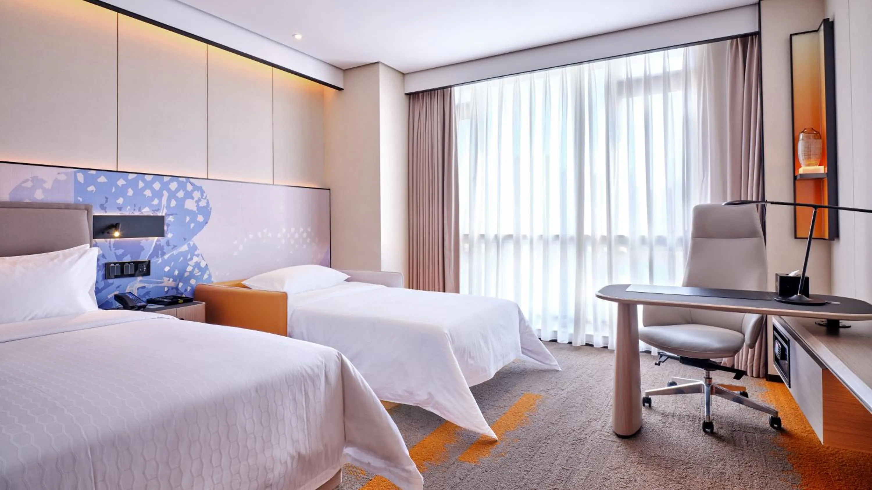 Bed in Hampton by Hilton Shenzhen North Station