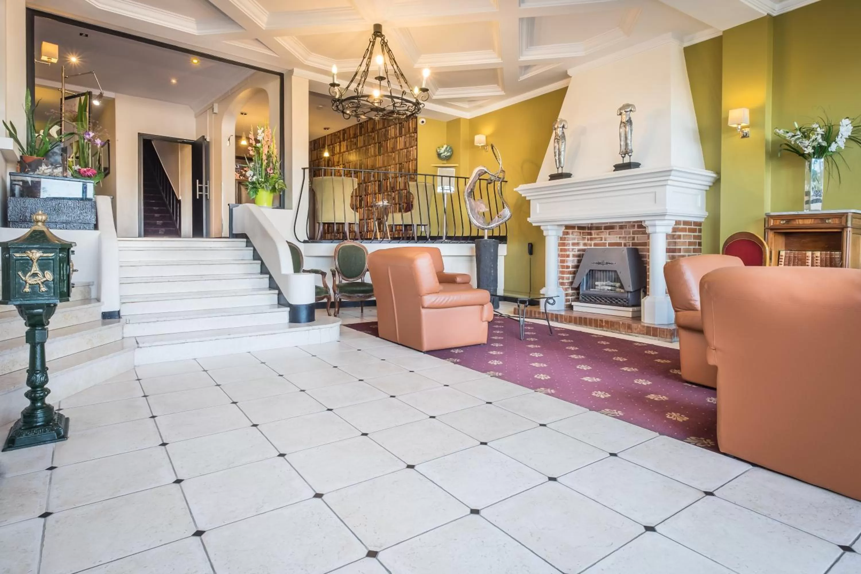 Lobby or reception in Hotel Bellevue