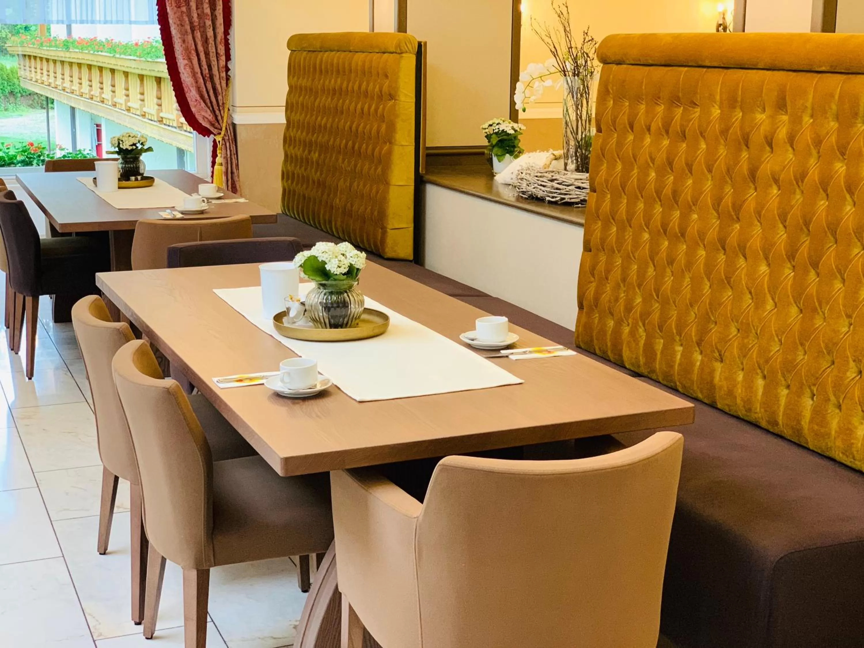 Dining area in Parkhotel