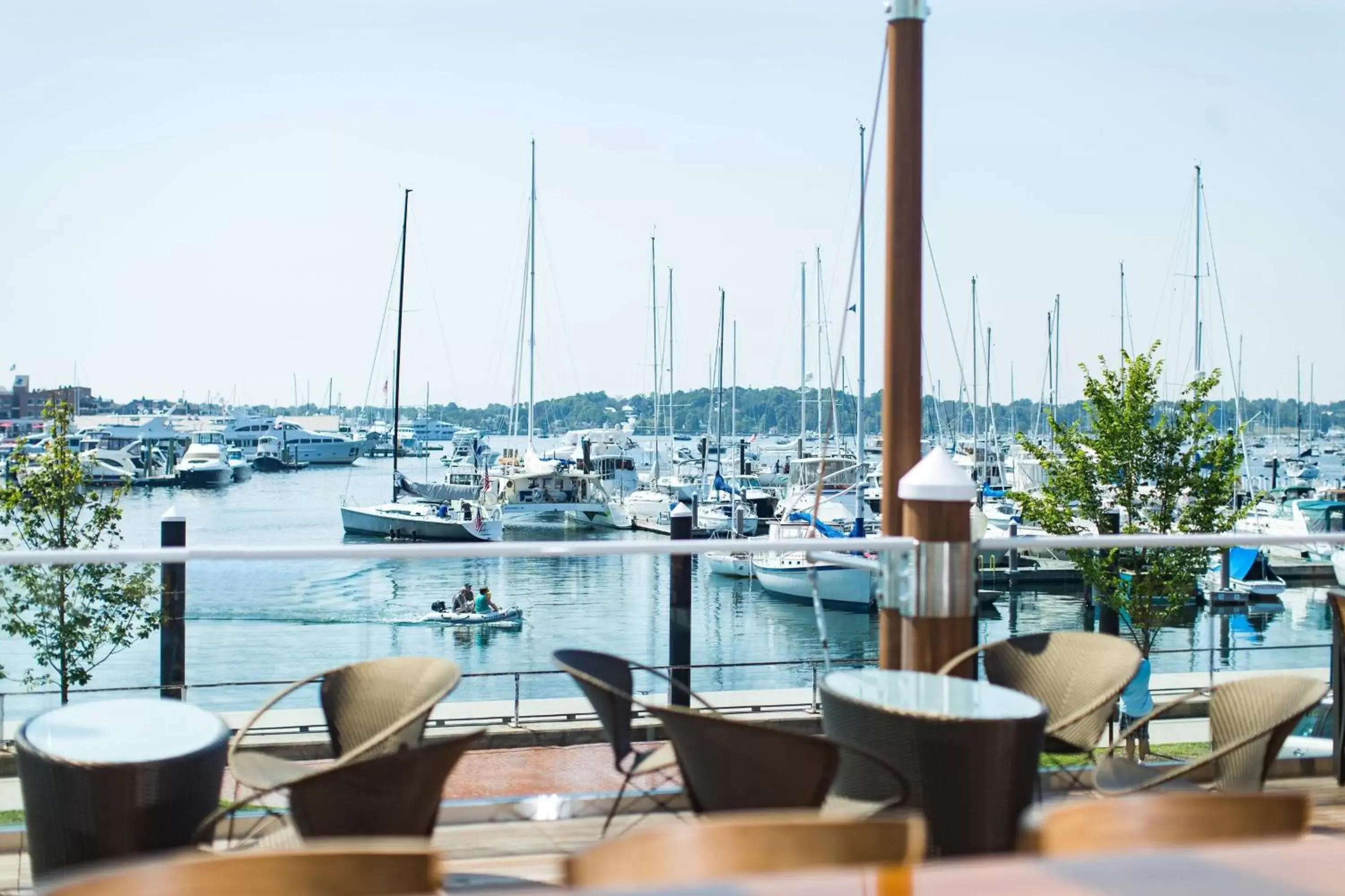 Restaurant/places to eat in Newport Marriott Hotel & Spa