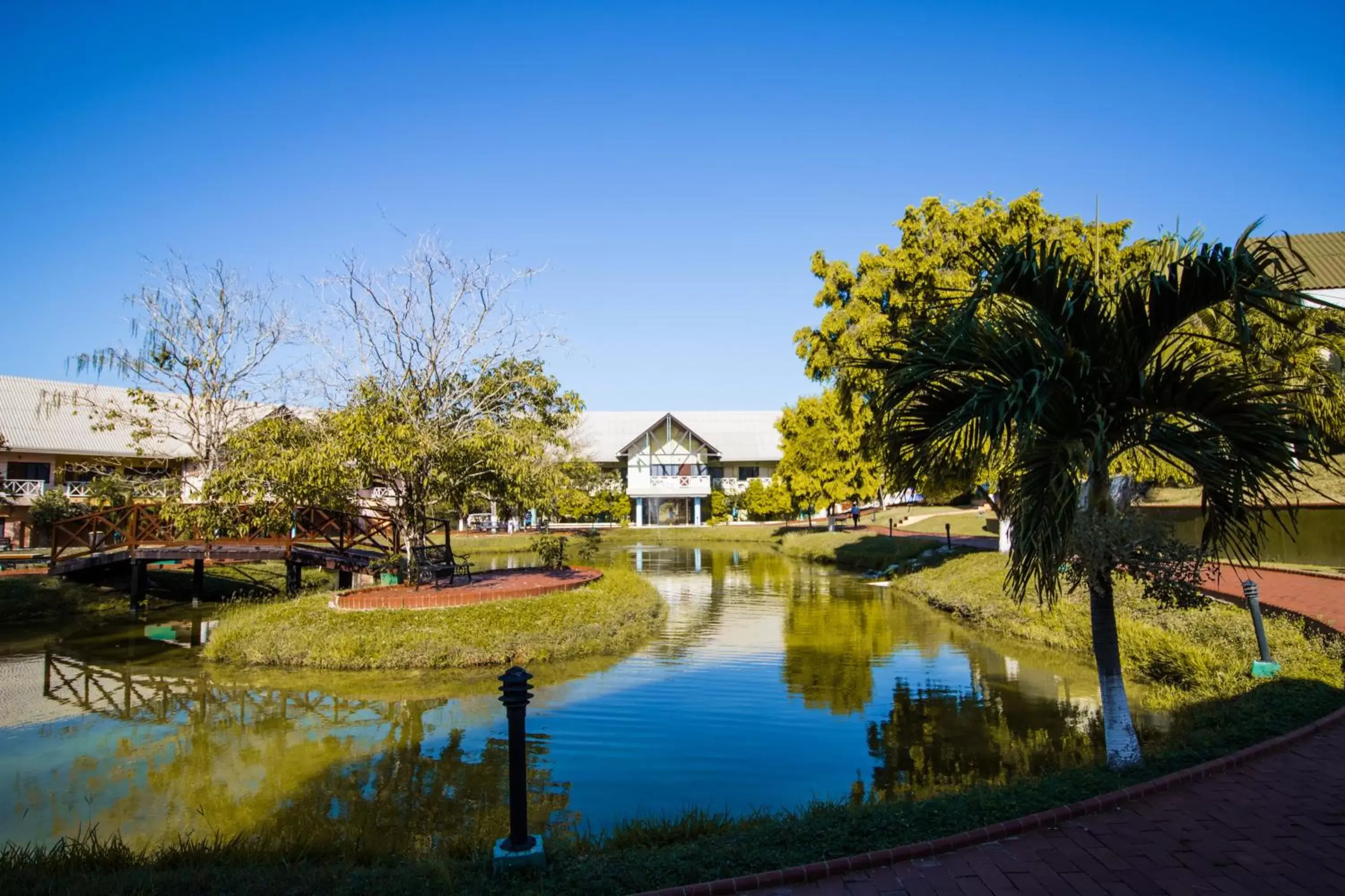 Patio, Property Building in Hotel Faranda Guayacanes