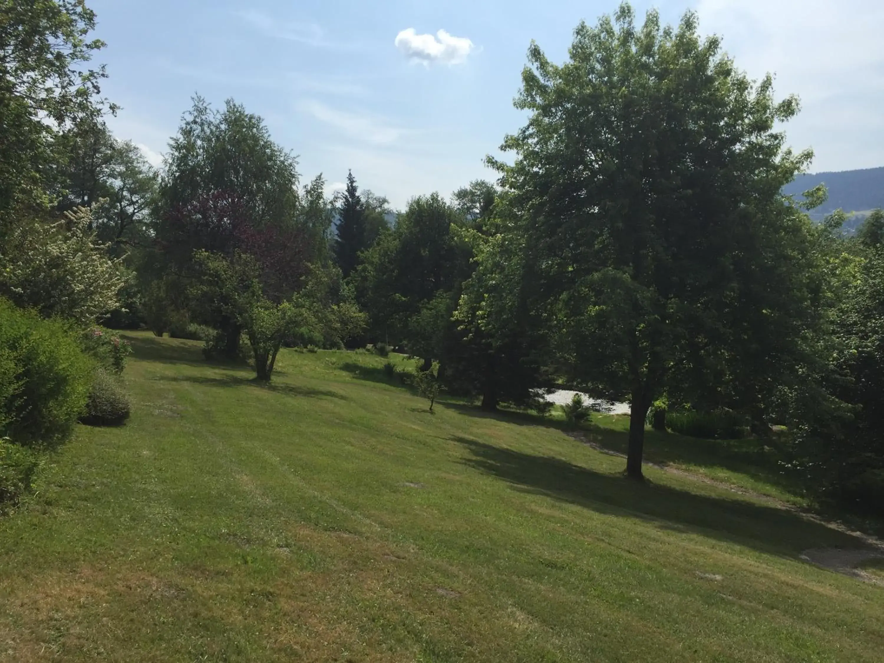 Garden in Le Manoir Au Lac