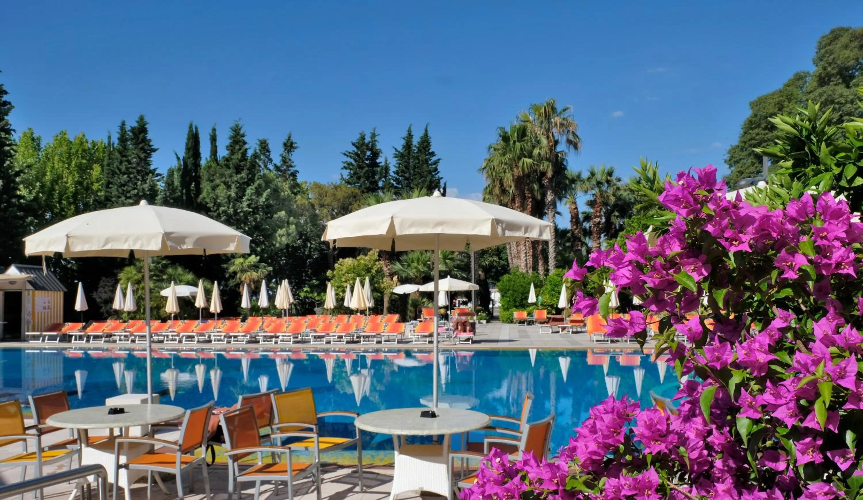 Swimming pool in Parc Hotel Gritti