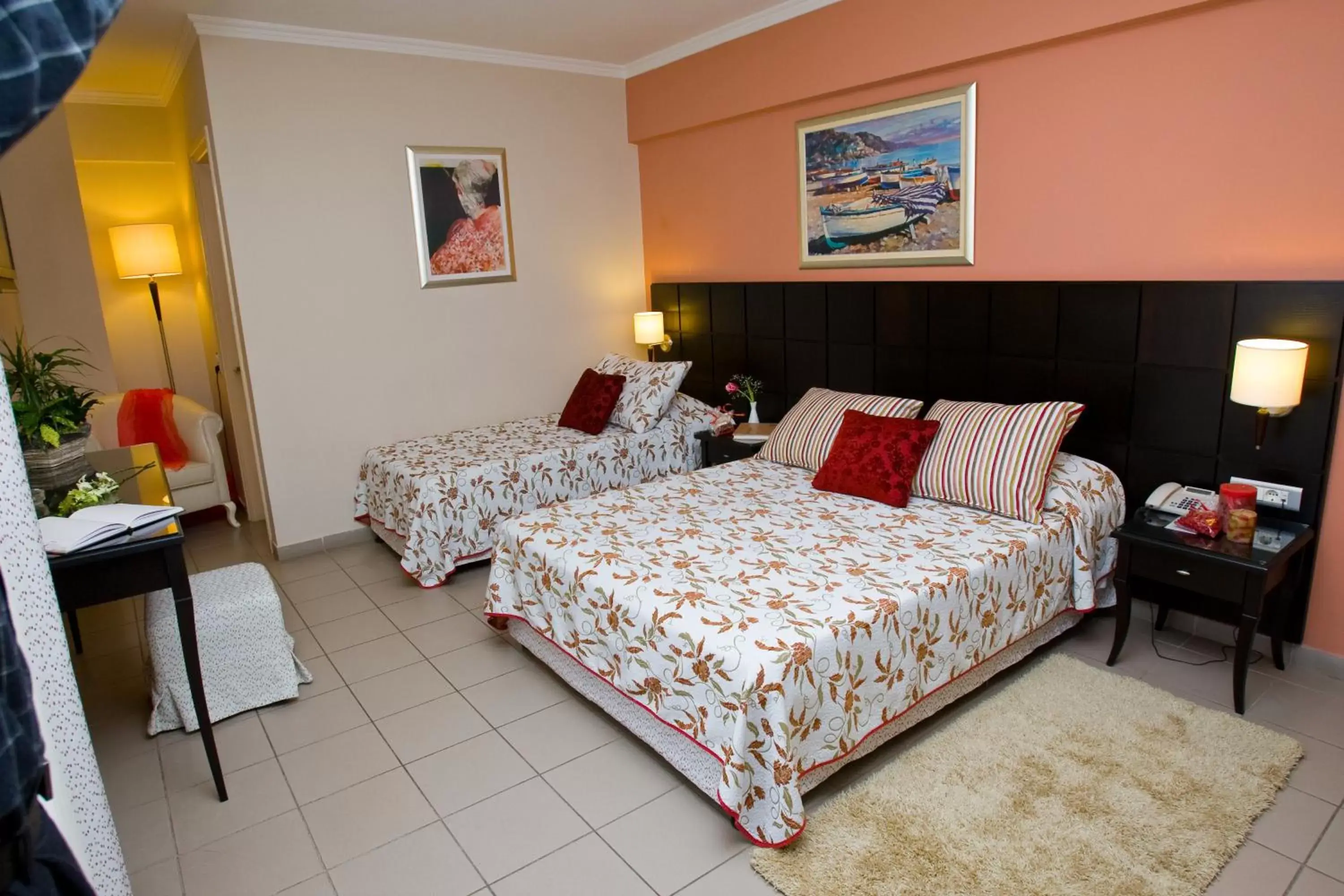 Photo of the whole room, Bed in Ionian Plaza Hotel