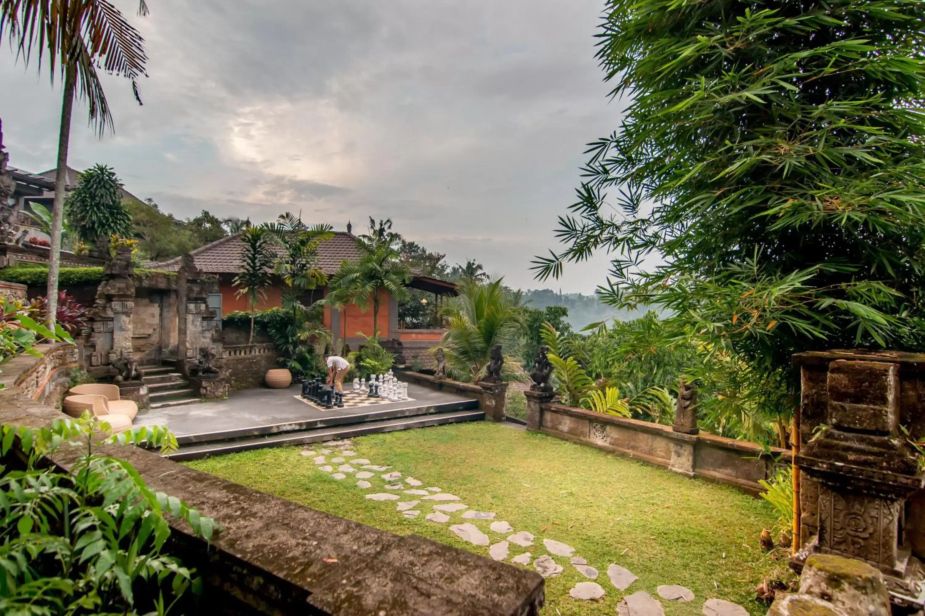 Garden view in Ulun Ubud Resort - CHSE Certified