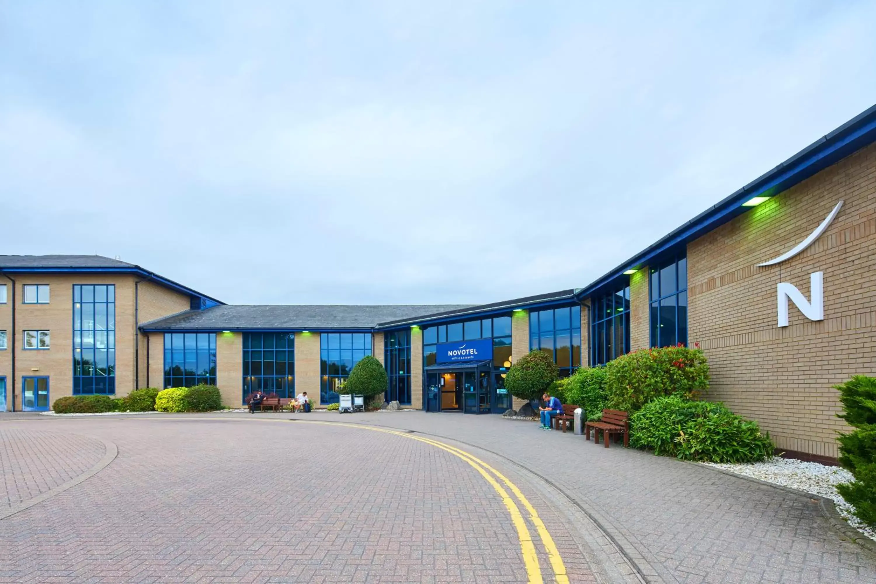 Facade/entrance, Property Building in Novotel London Stansted Airport