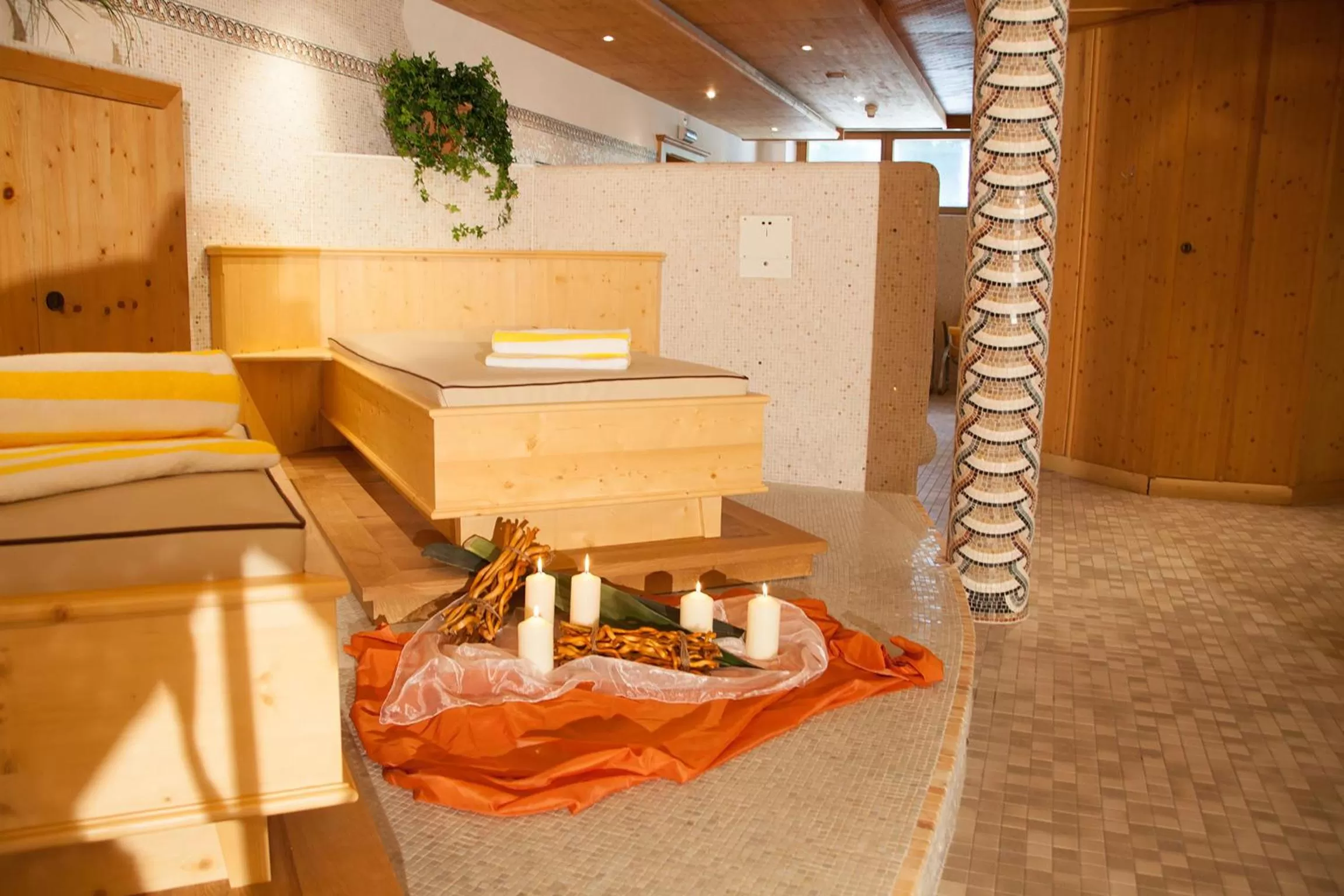 Spa and wellness centre/facilities in Huber Hotel Tramserhof