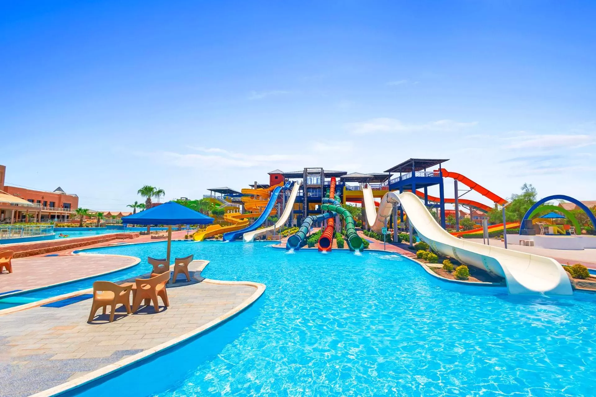 Aqua park in Neverland City Hurghada - Pickalbatros