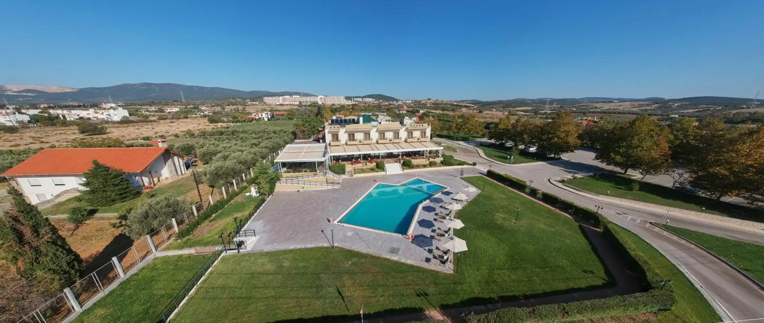 Property building, Pool View in Nefeli Hotel