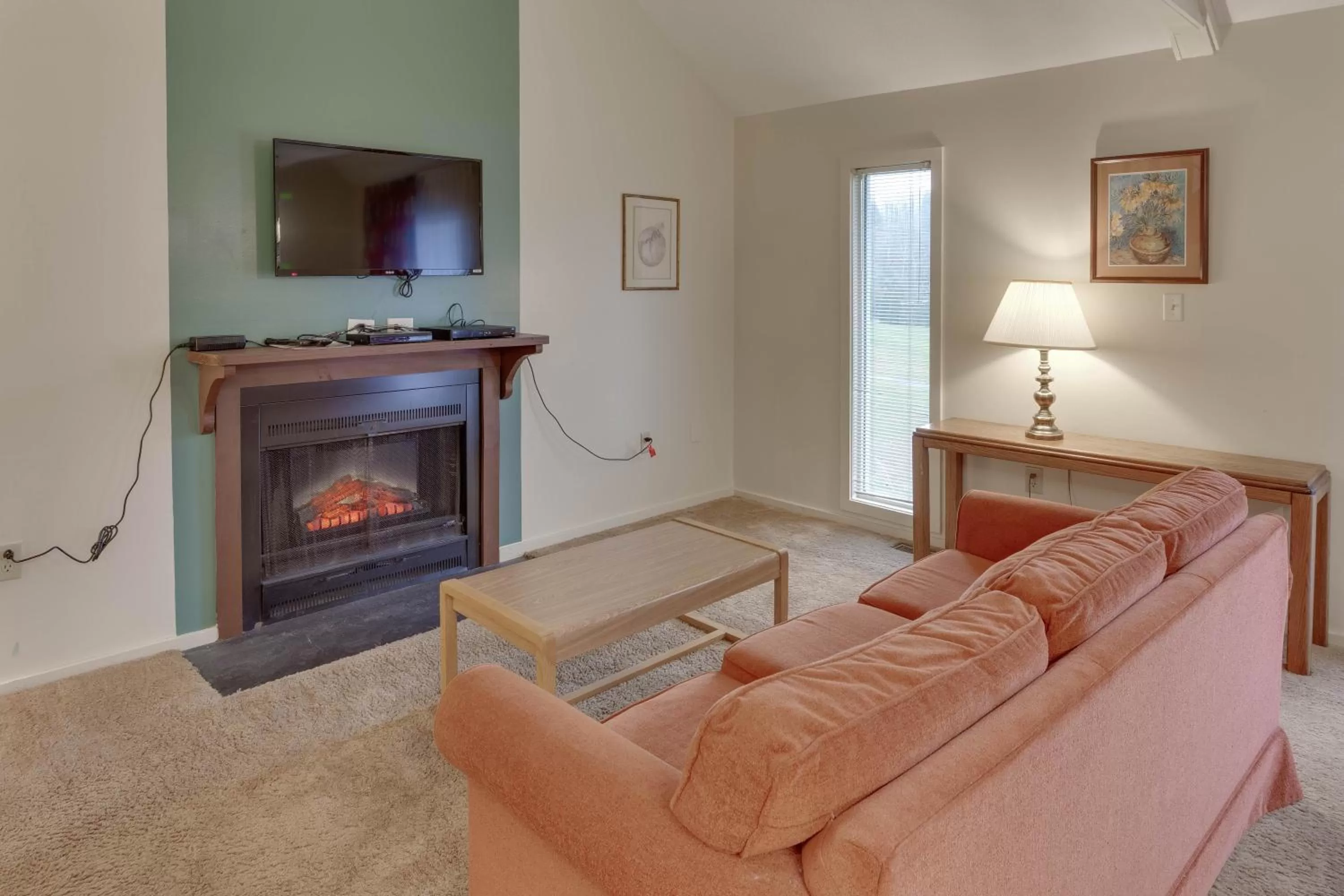 Living room, Seating Area in Chalet High by Capital Vacations