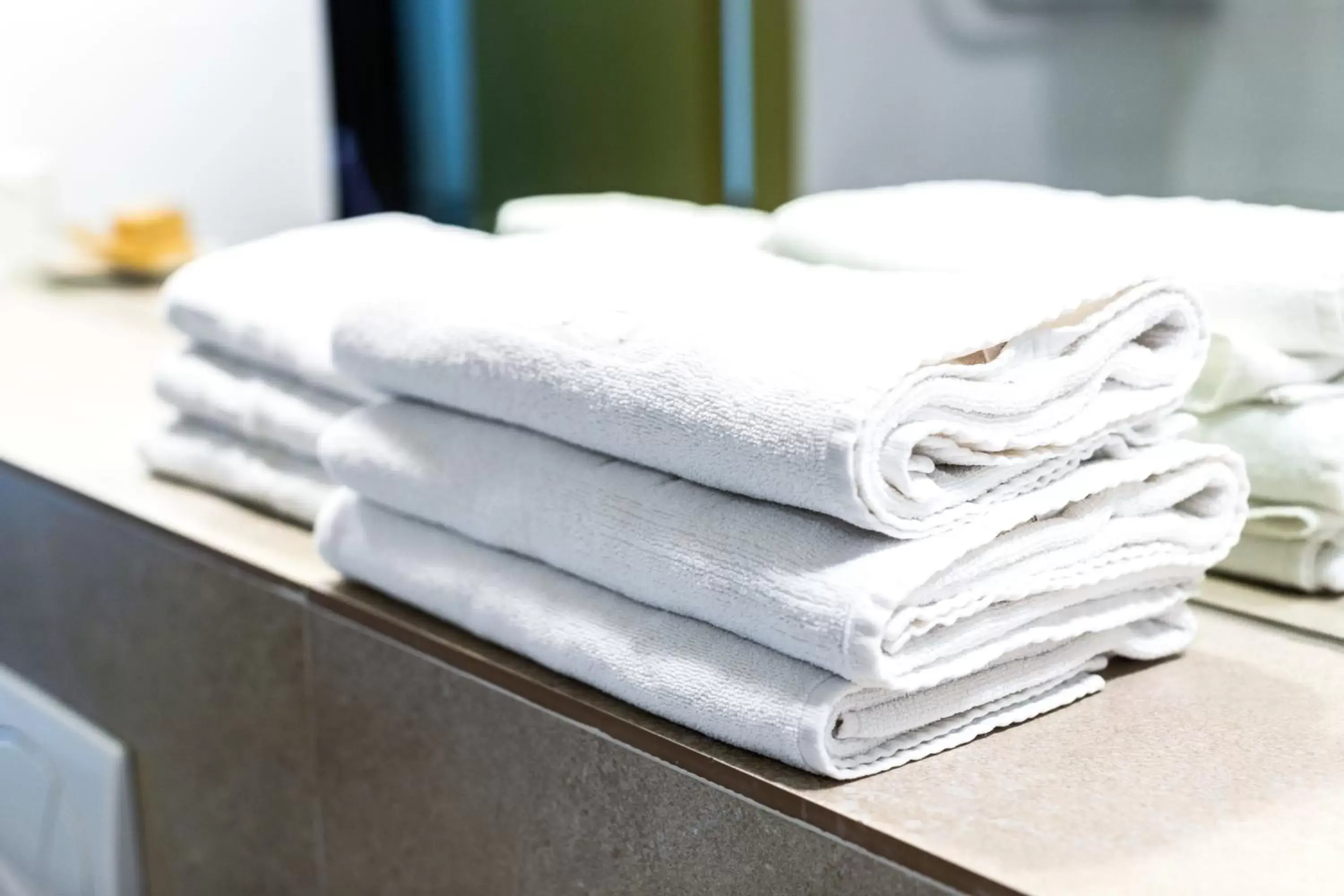 towels, Bed in HOF HOTEL