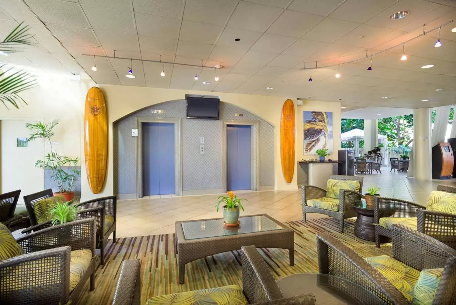 Lobby or reception in Aqua Aloha Surf Waikiki