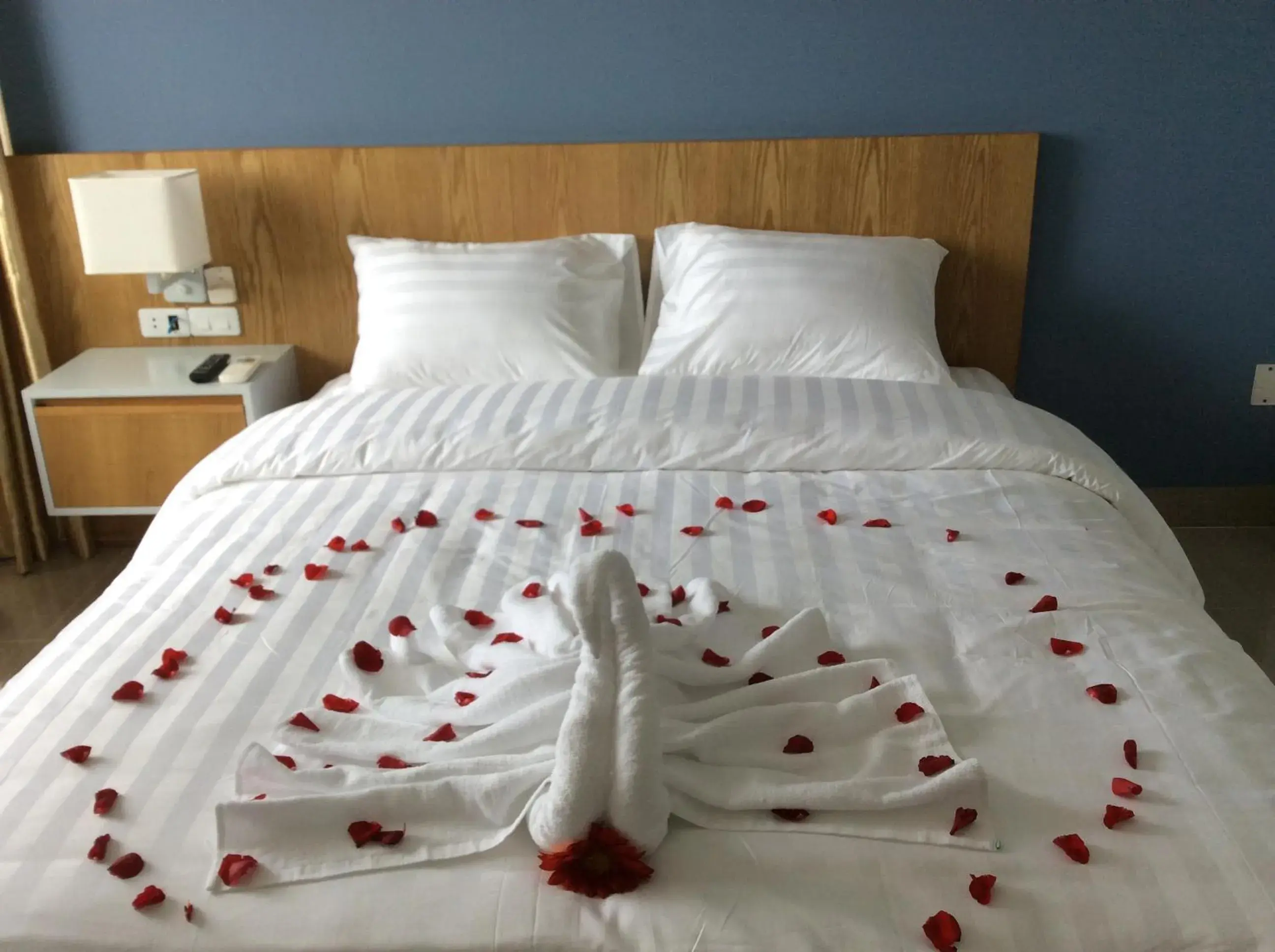 Decorative detail, Bed in Sailing Hotel Phú Quốc Island