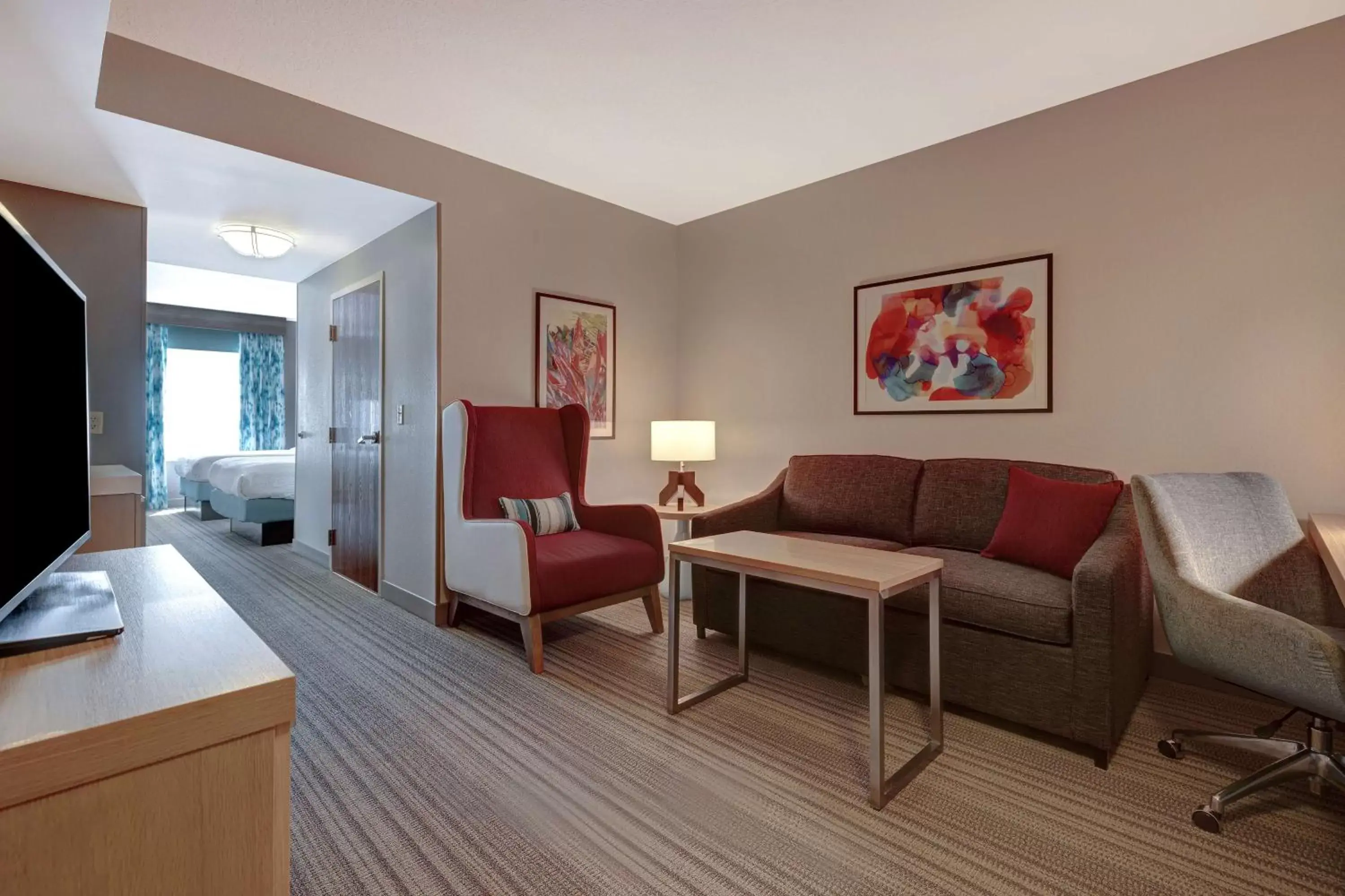 Living room, Seating Area in Hilton Garden Inn Tampa Northwest/Oldsmar