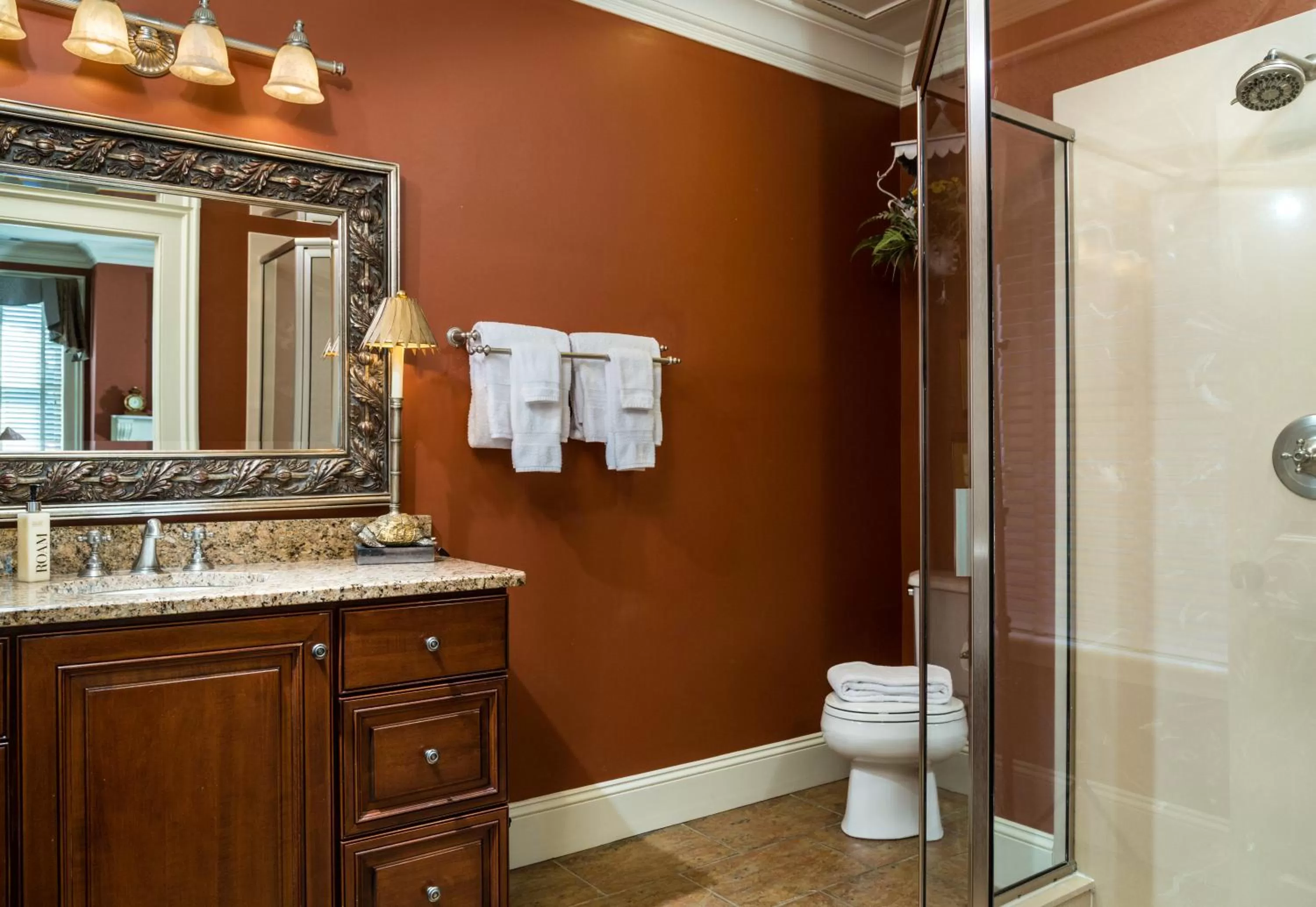 Shower in The Inn on West Liberty