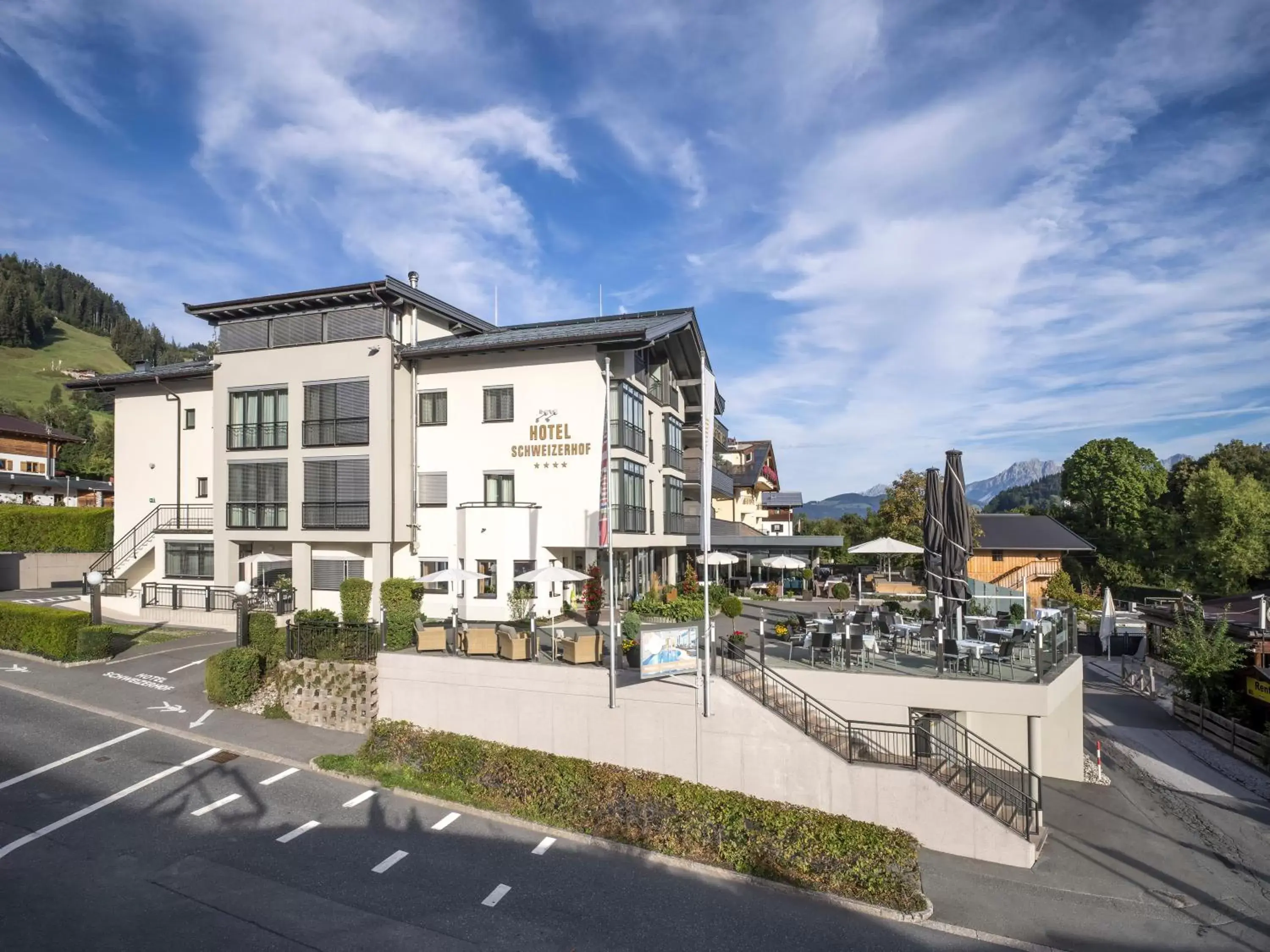 Property Building in Aktiv Hotel Schweizerhof Kitzbühel