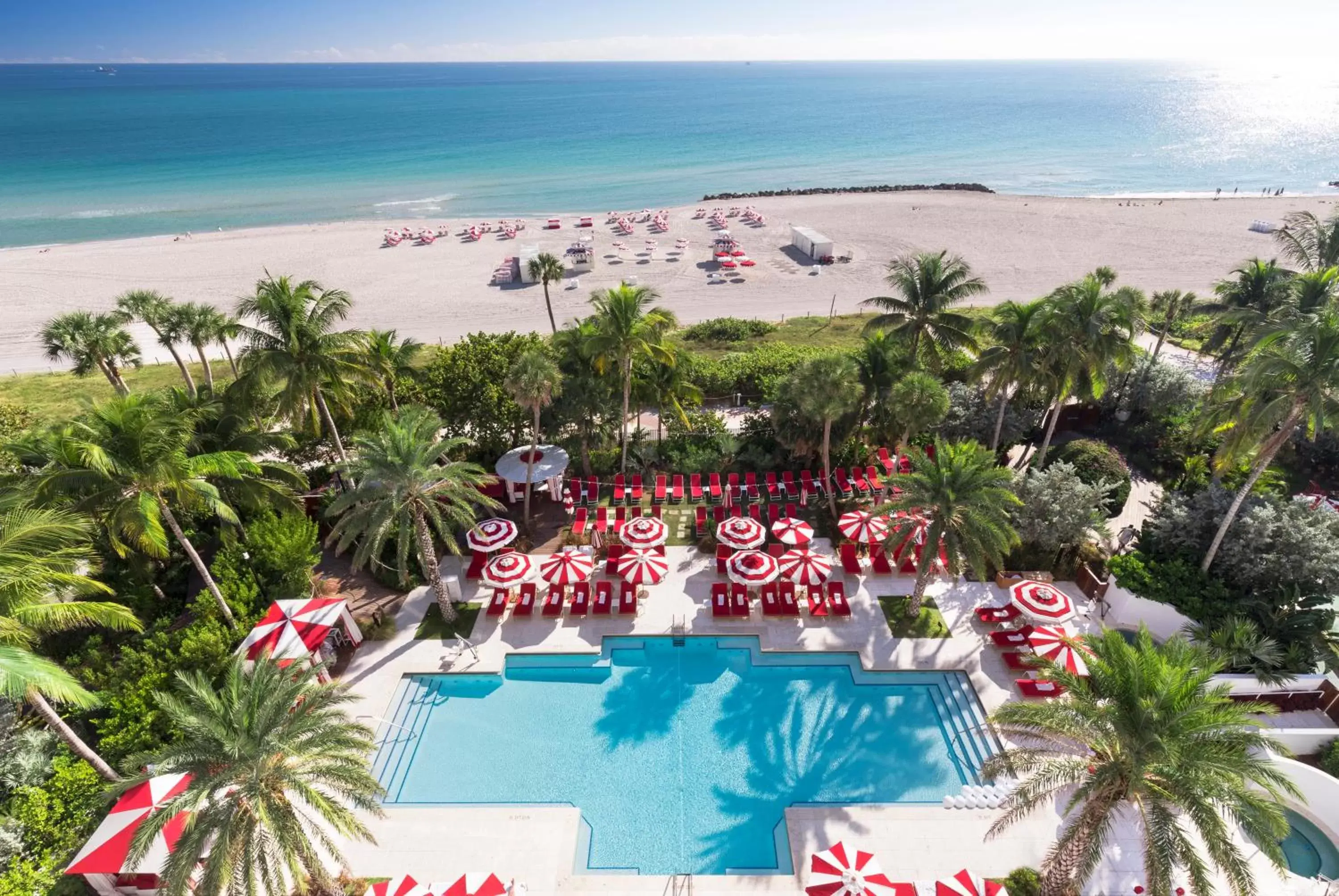 Bird's eye view, Pool View in Faena Hotel Miami Beach