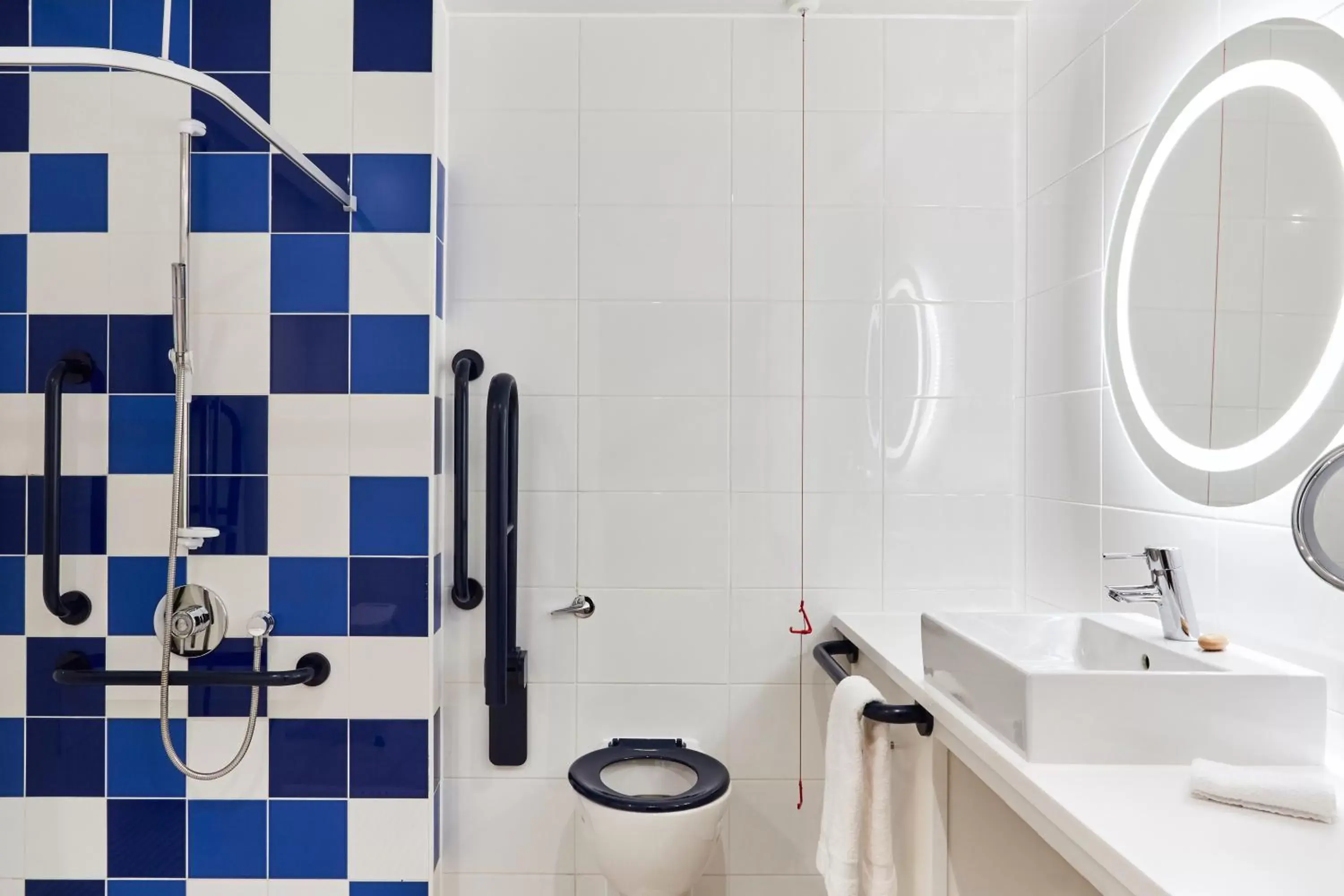 Bathroom in The Cube Hotel Birmingham